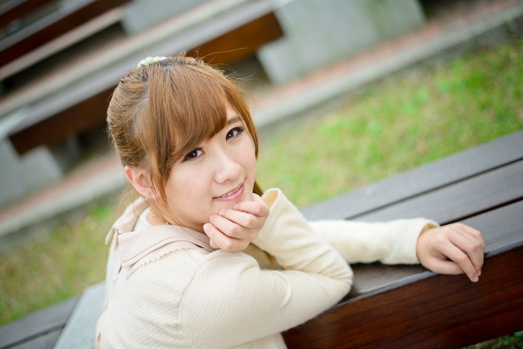 台湾正妹_台湾女神李思嫺《士林官邸》甜美外拍写真集