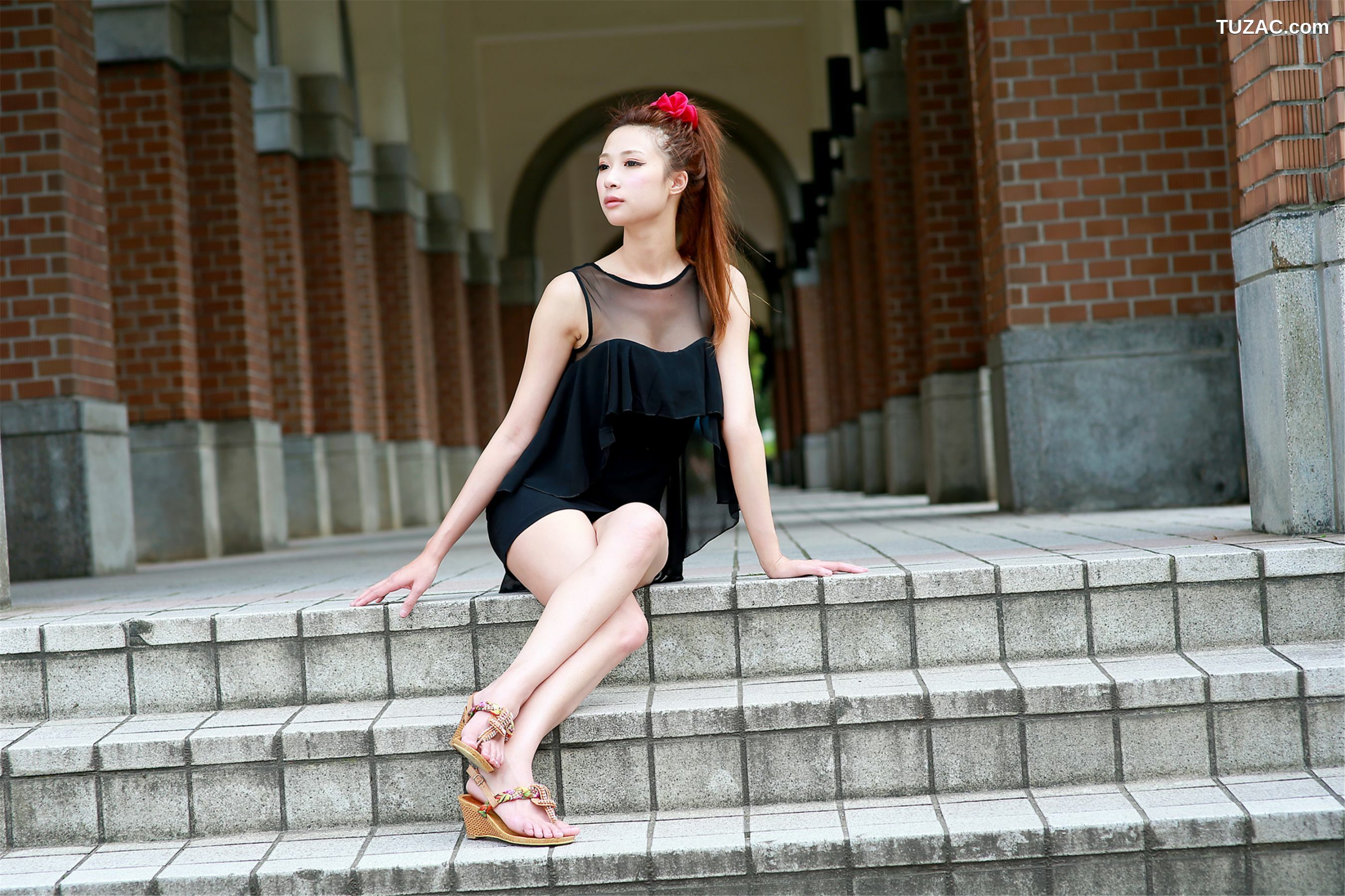 台湾正妹_台湾妹子林小芭《春游踏青外拍》写真集