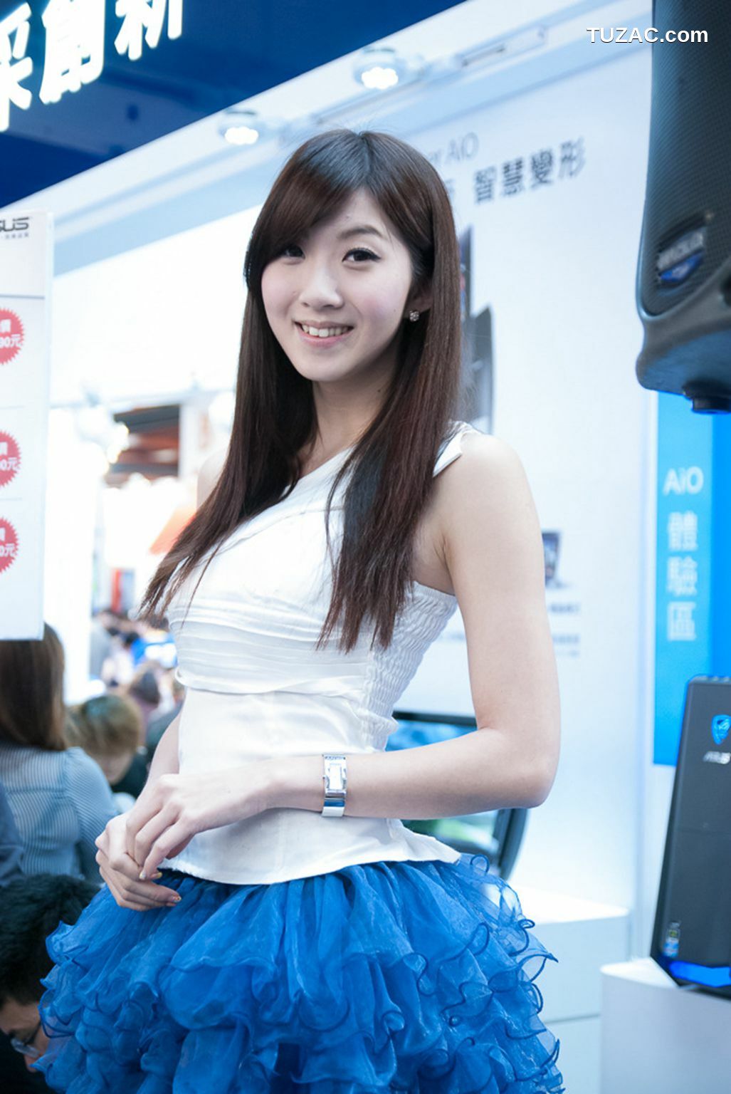 台湾正妹_台湾模特安琪《电子数码会展高清图片》合辑