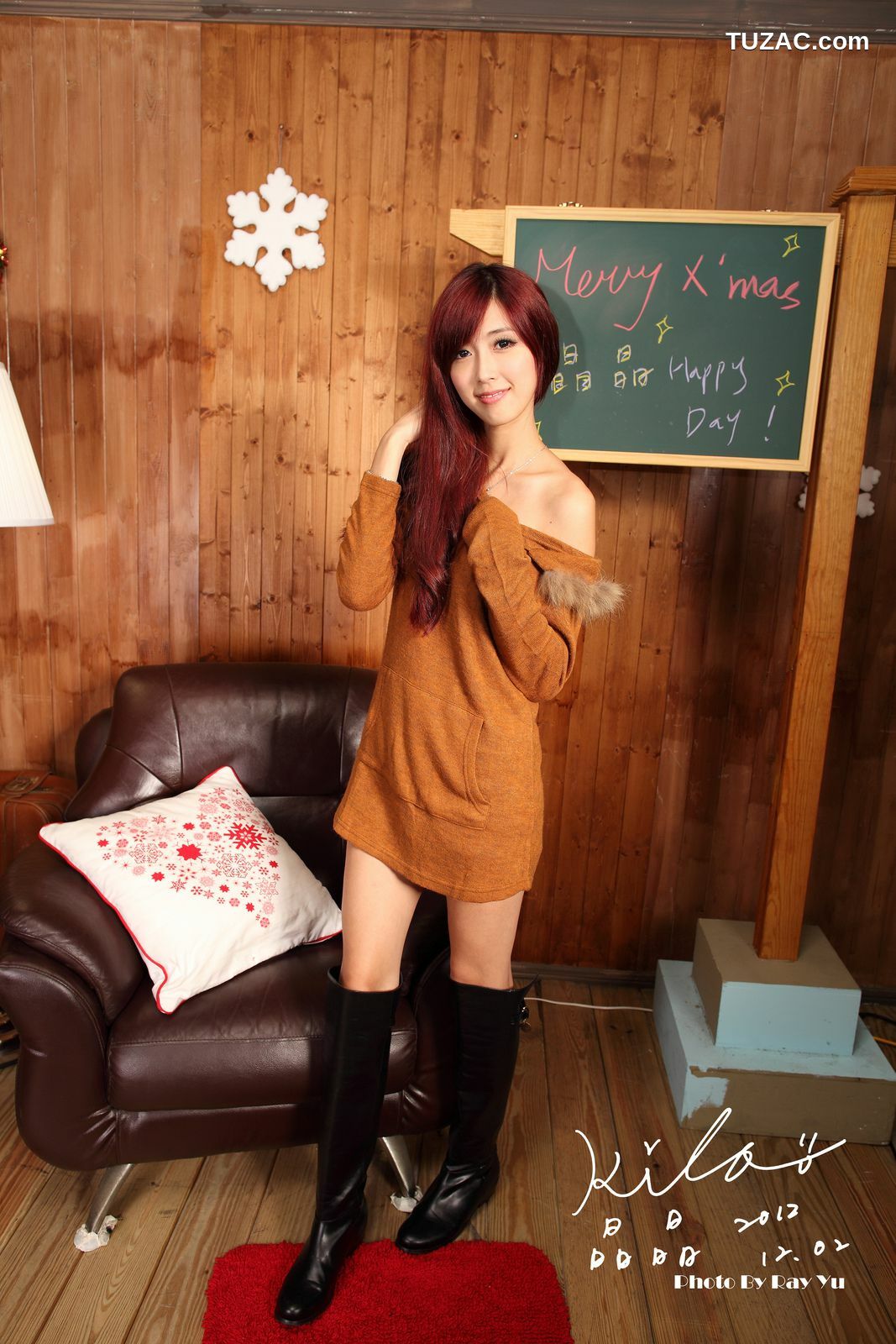 台湾正妹_台湾正妹Kila晶晶/廖挺伶《甜美长靴女神》写真集