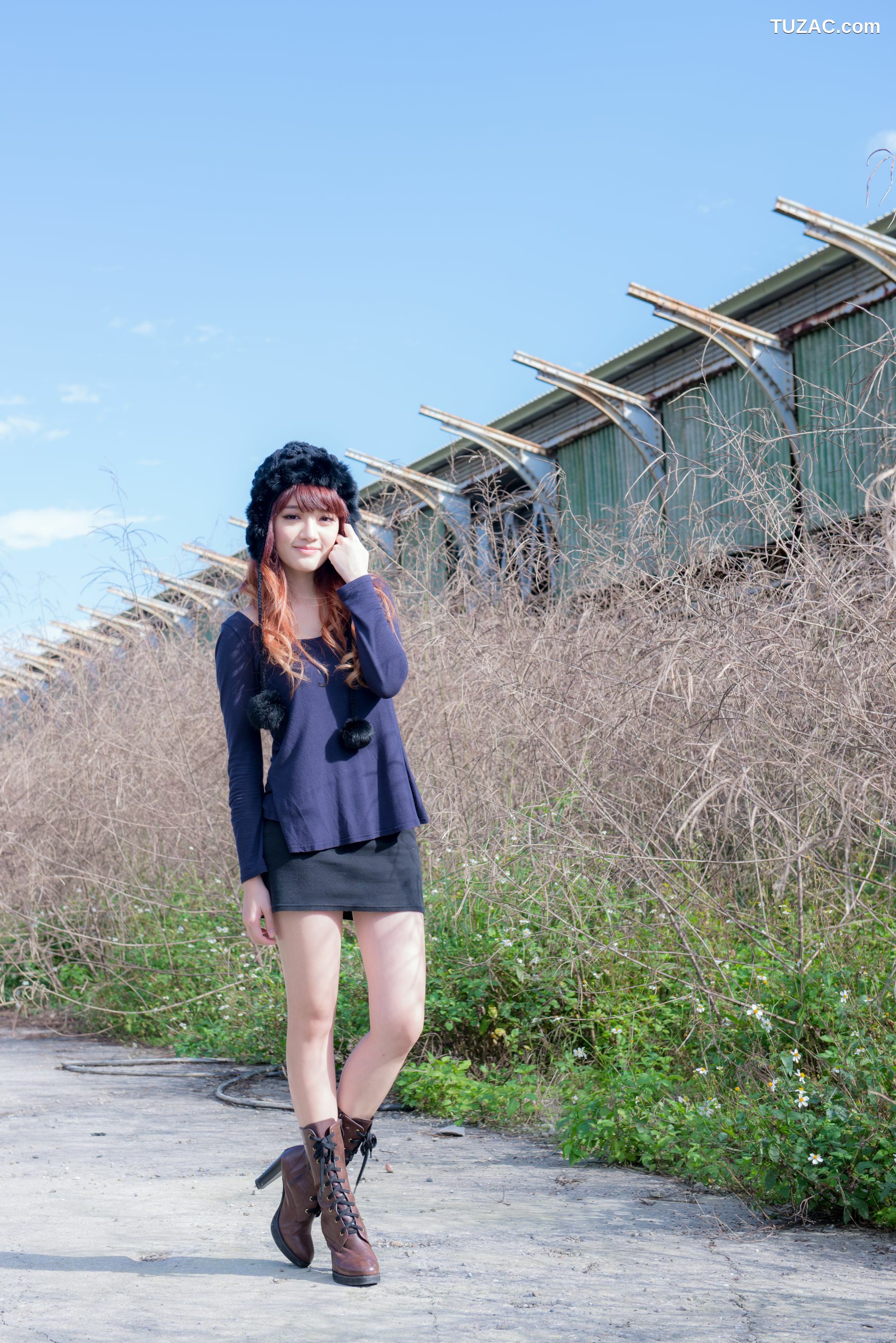 台湾正妹_台湾正妹林岗怡Didy《废墟车站唯美外拍》写真集