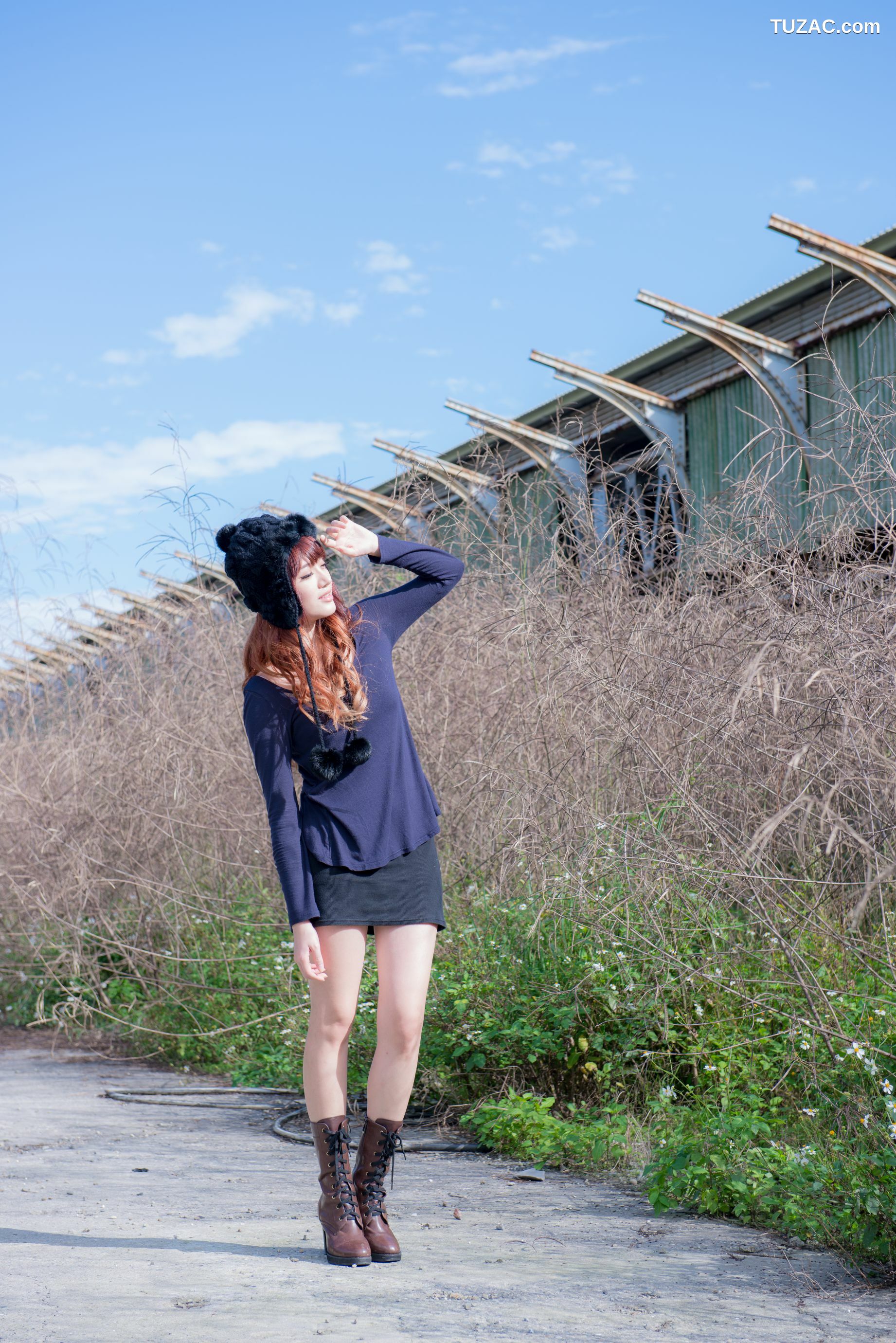 台湾正妹_台湾正妹林岗怡Didy《废墟车站唯美外拍》写真集