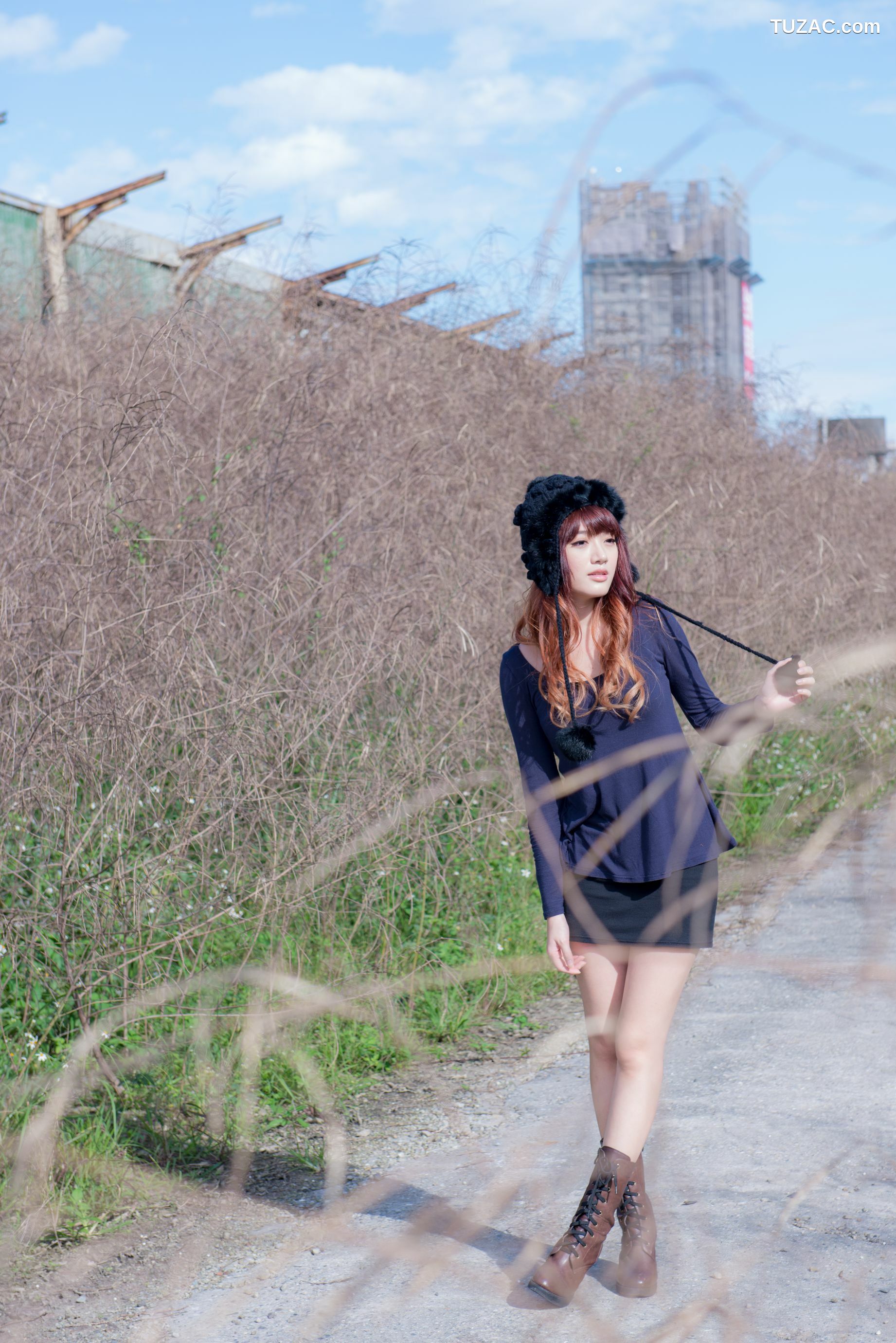 台湾正妹_台湾正妹林岗怡Didy《废墟车站唯美外拍》写真集