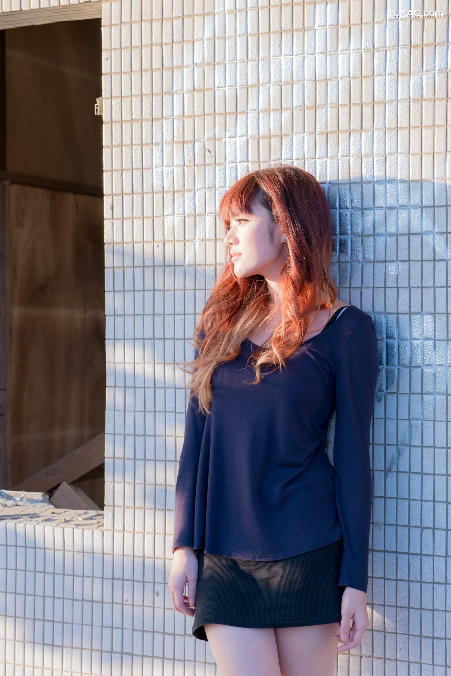 台湾正妹_台湾正妹林岗怡Didy《废墟车站唯美外拍》写真集