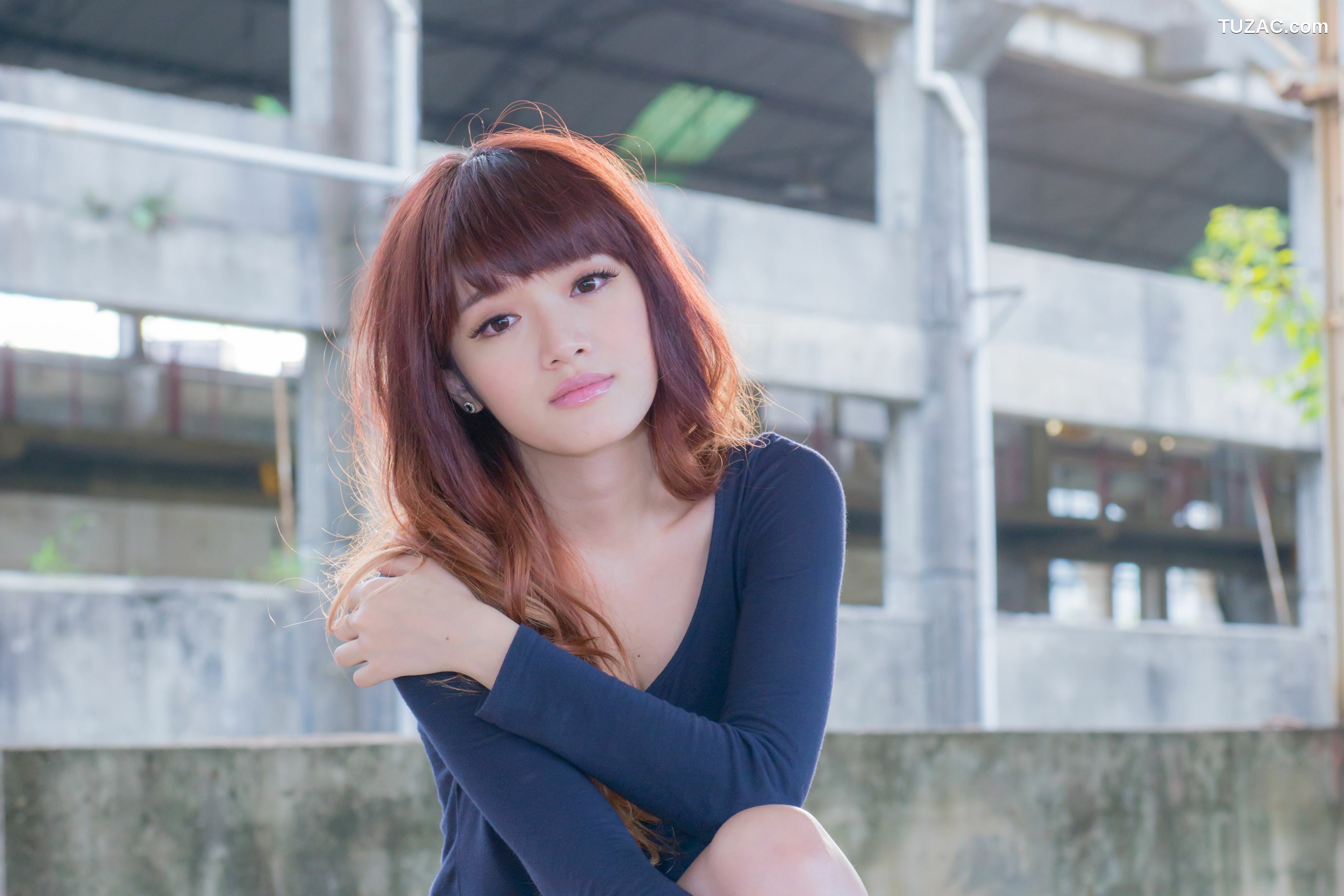 台湾正妹_台湾正妹林岗怡Didy《废墟车站唯美外拍》写真集