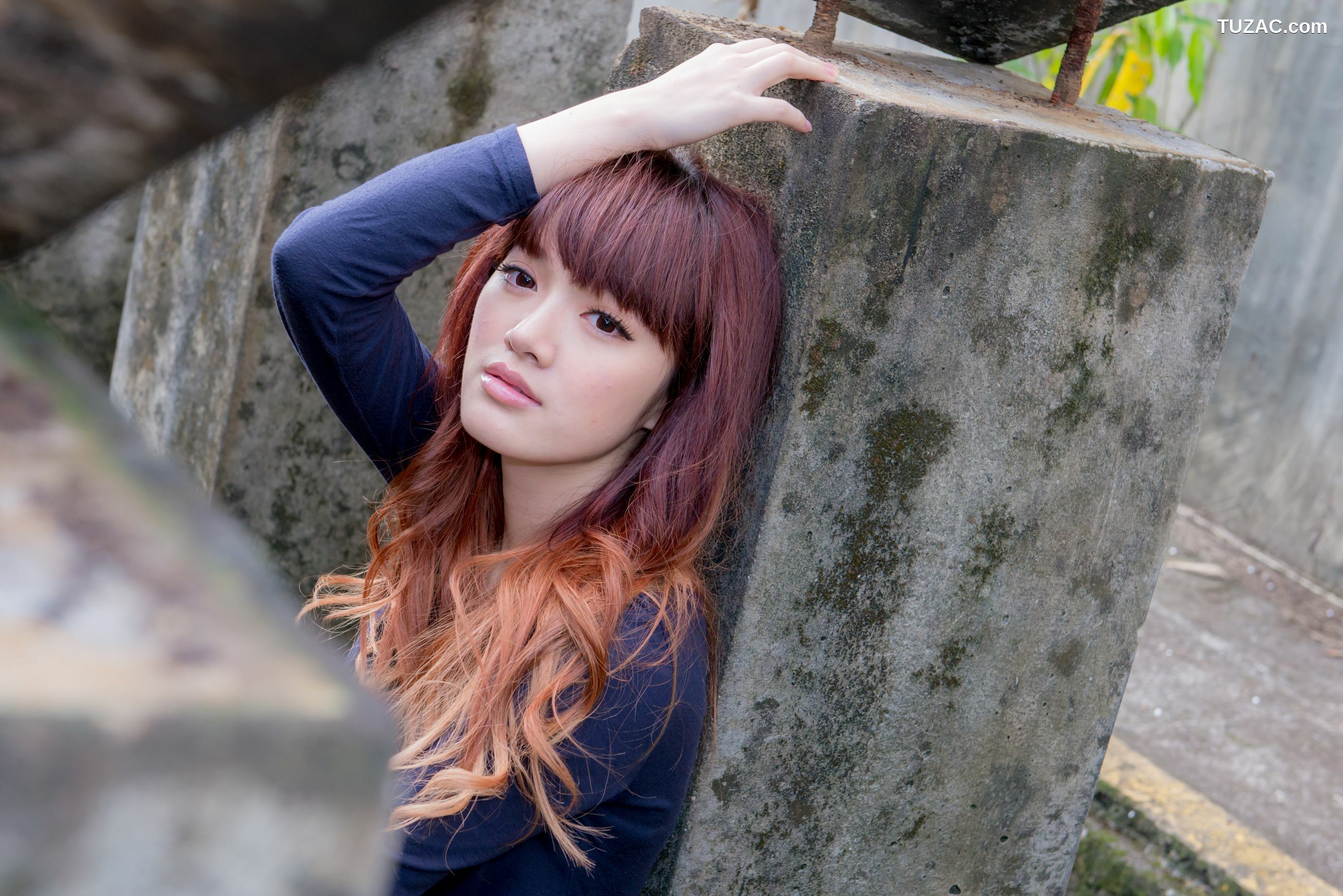 台湾正妹_台湾正妹林岗怡Didy《废墟车站唯美外拍》写真集