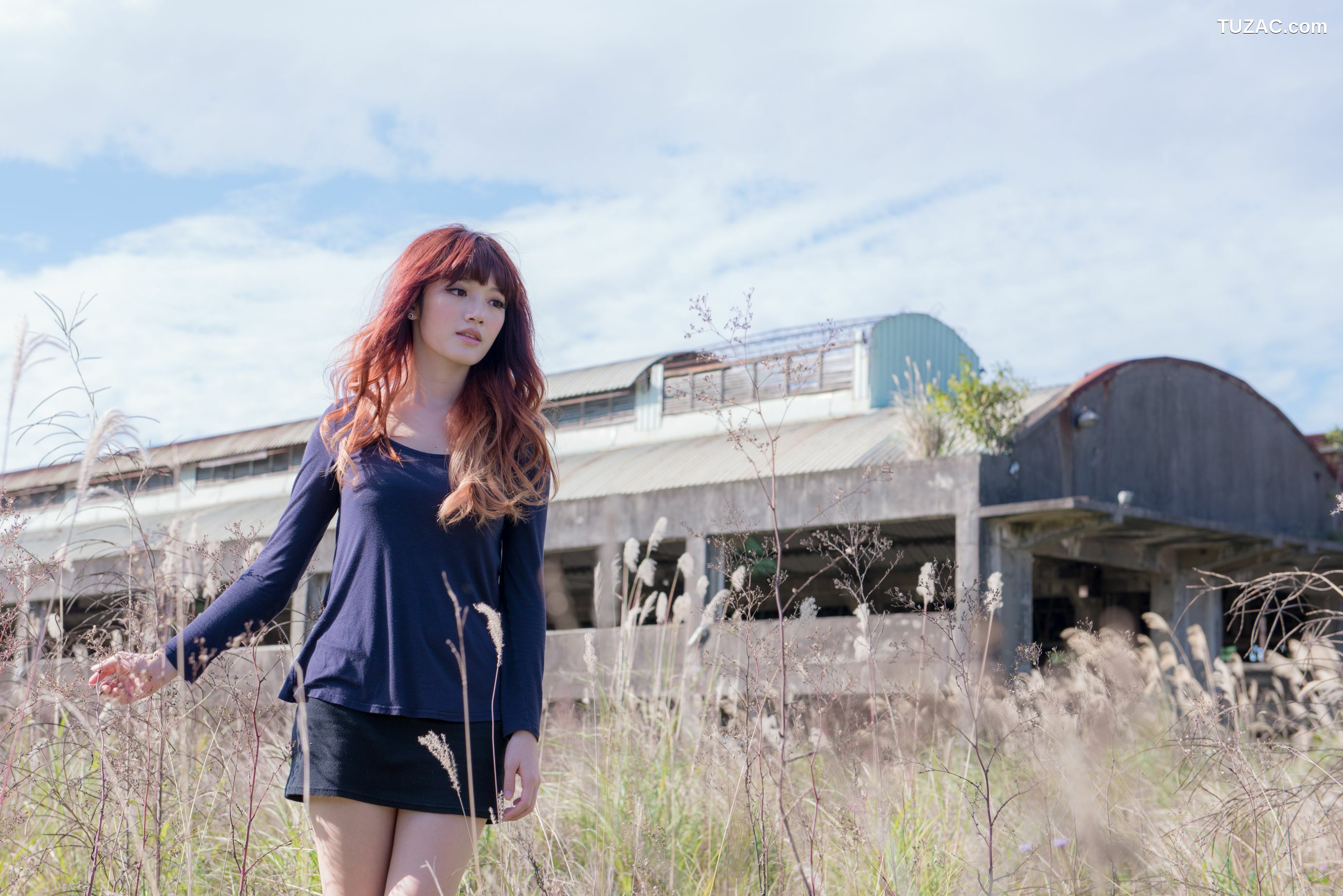 台湾正妹_台湾正妹林岗怡Didy《废墟车站唯美外拍》写真集