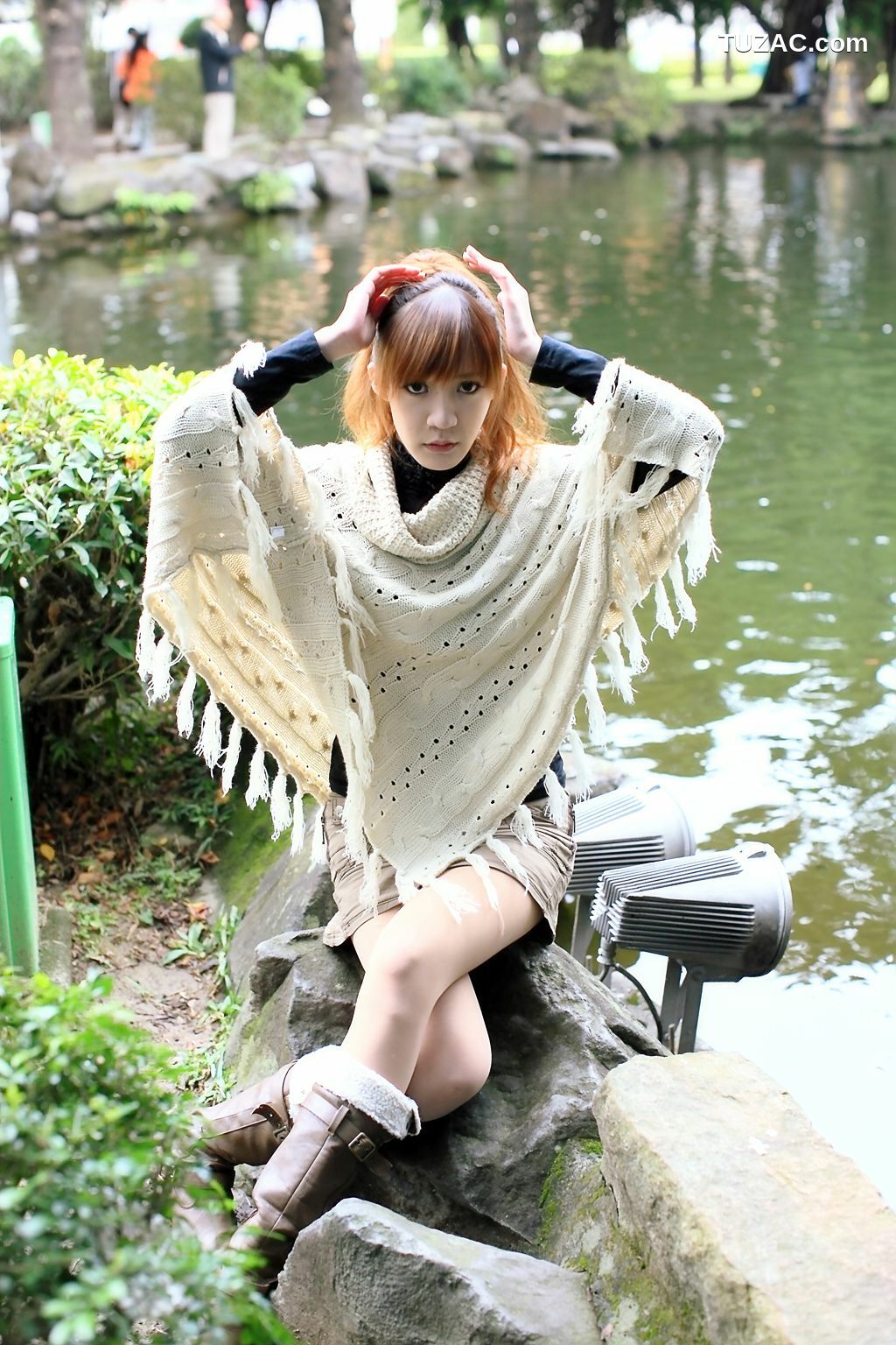 台湾正妹_台湾正妹柠檬《清新甜美外拍图片》写真合集