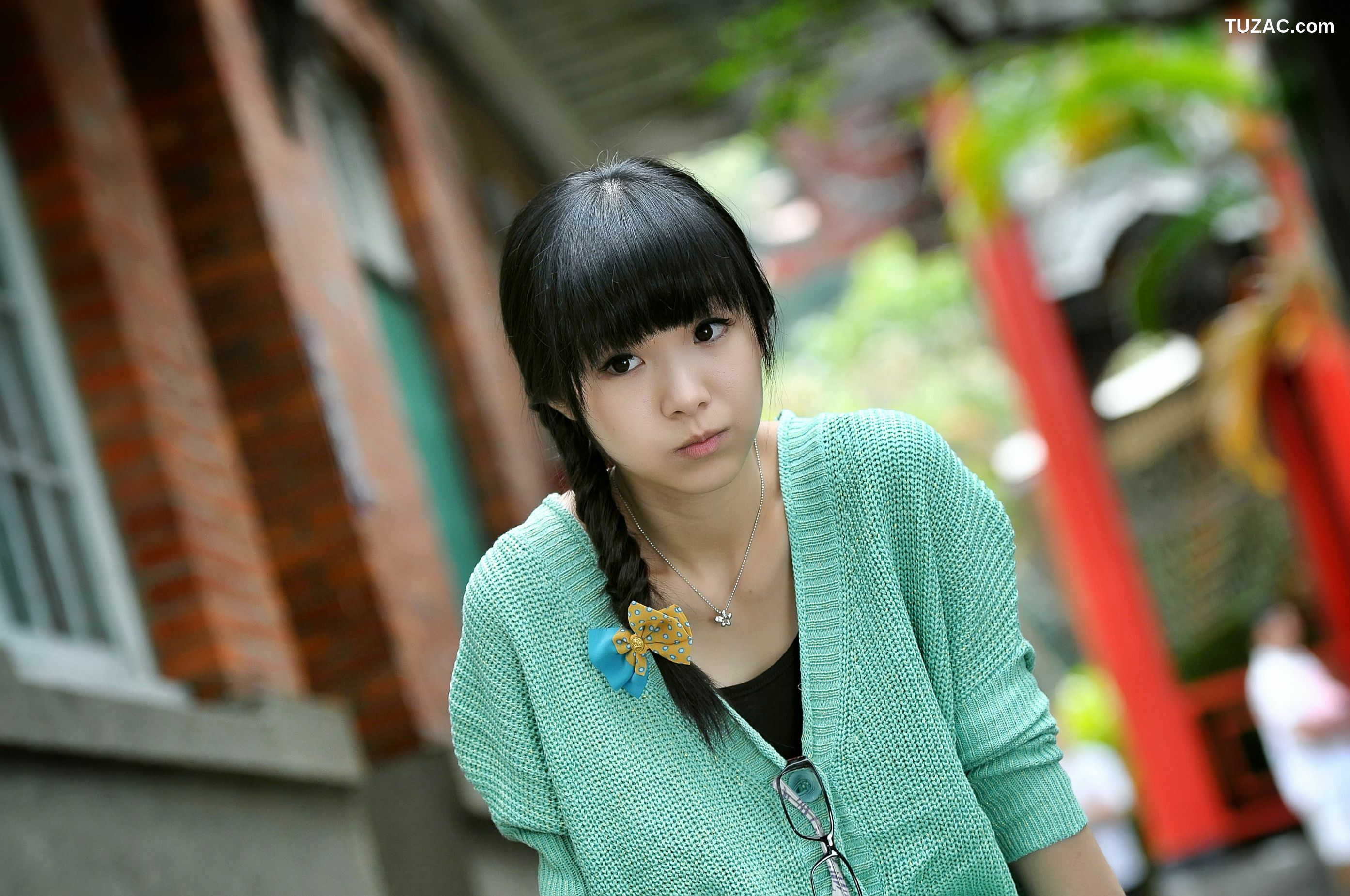 台湾正妹_台湾清纯正妹茶茶《小清新外拍》写真图片集