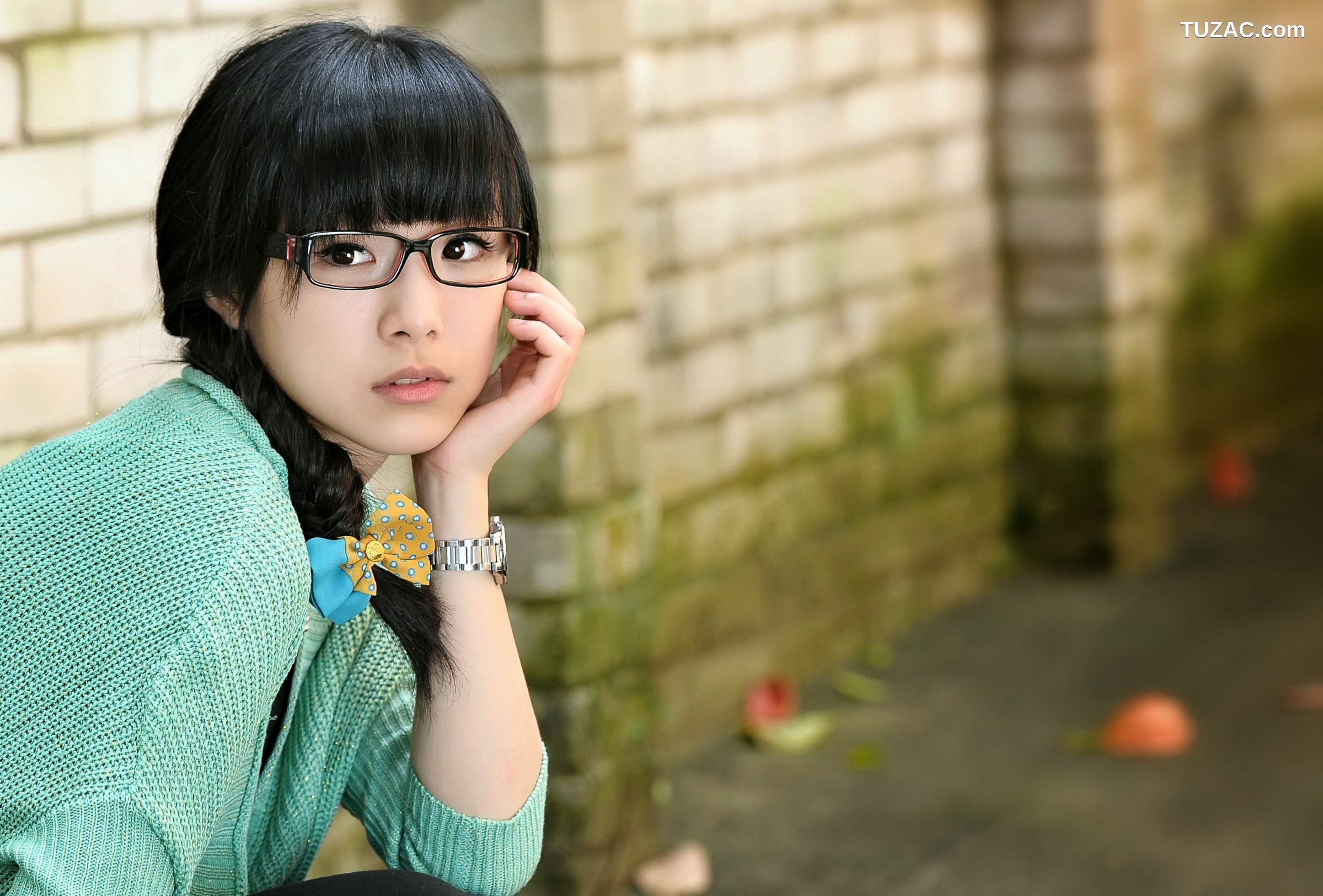 台湾正妹_台湾清纯正妹茶茶《小清新外拍》写真图片集