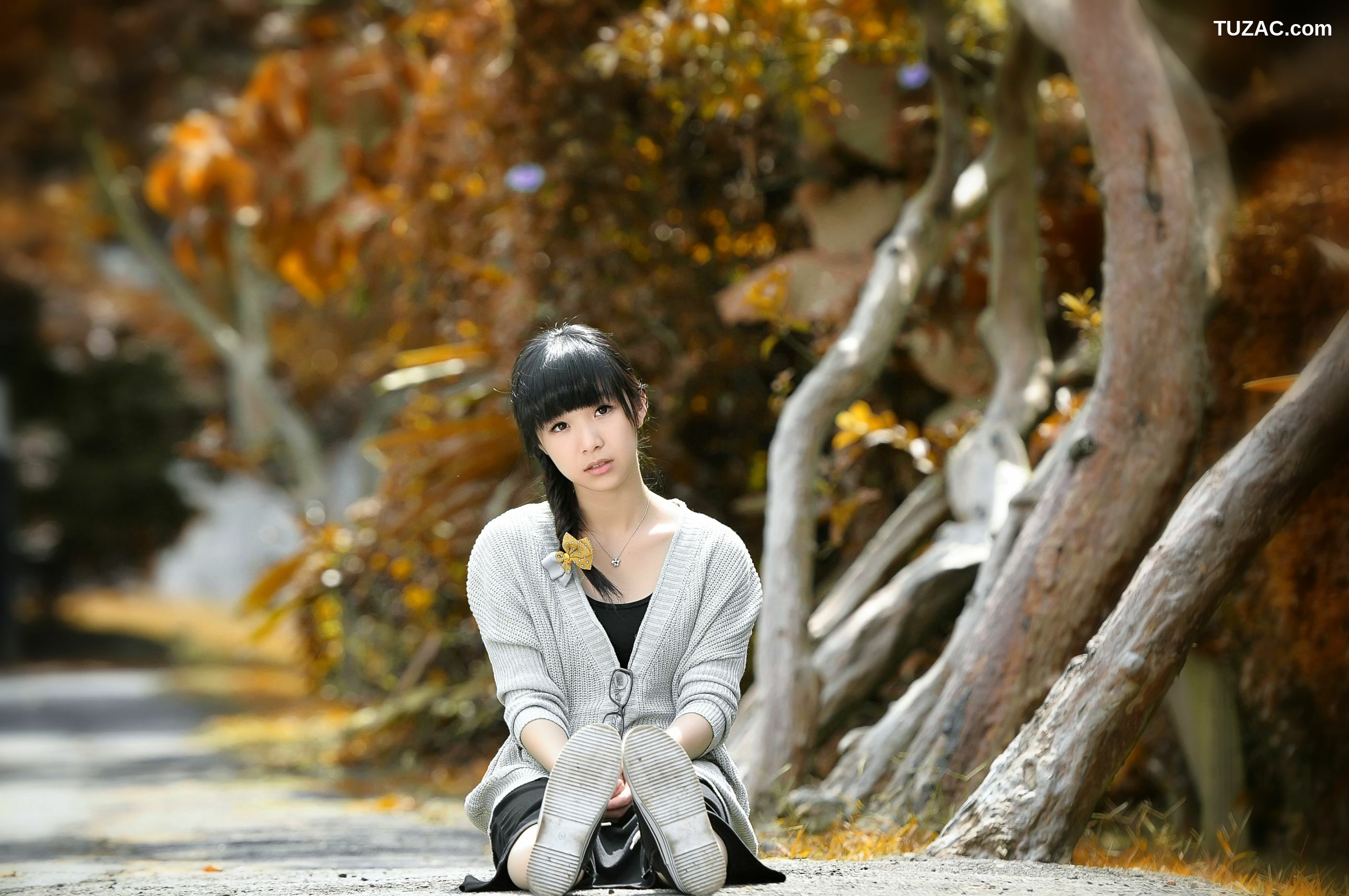台湾正妹_台湾清纯正妹茶茶《小清新外拍》写真图片集