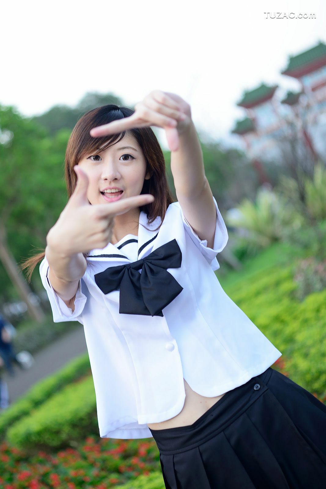 台湾正妹_台湾美女Queena林茉晶《制服诱惑》写真图片合集