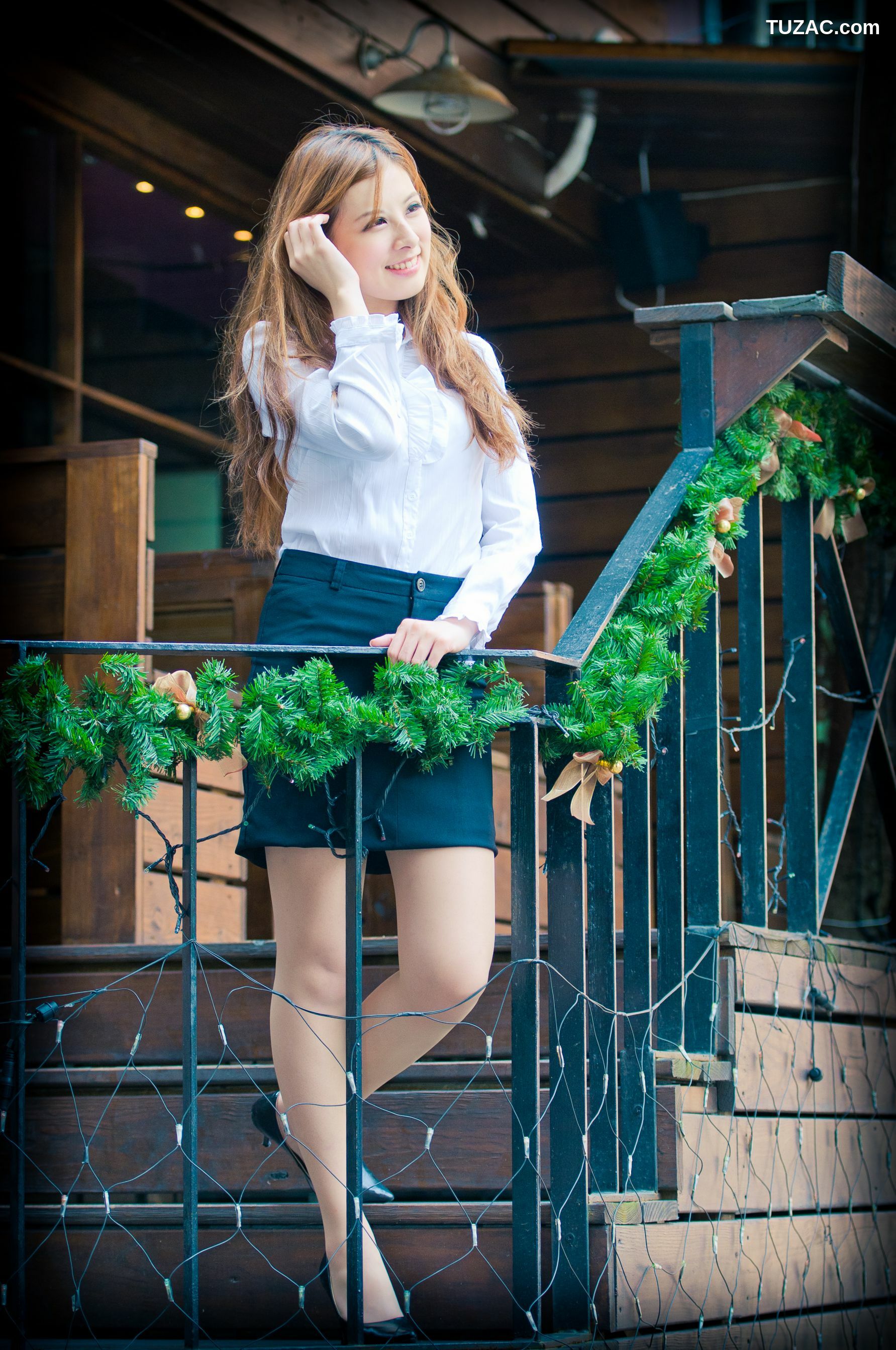 台湾正妹_台湾美女小米Kate su《甜美长裙系列外拍》写真集