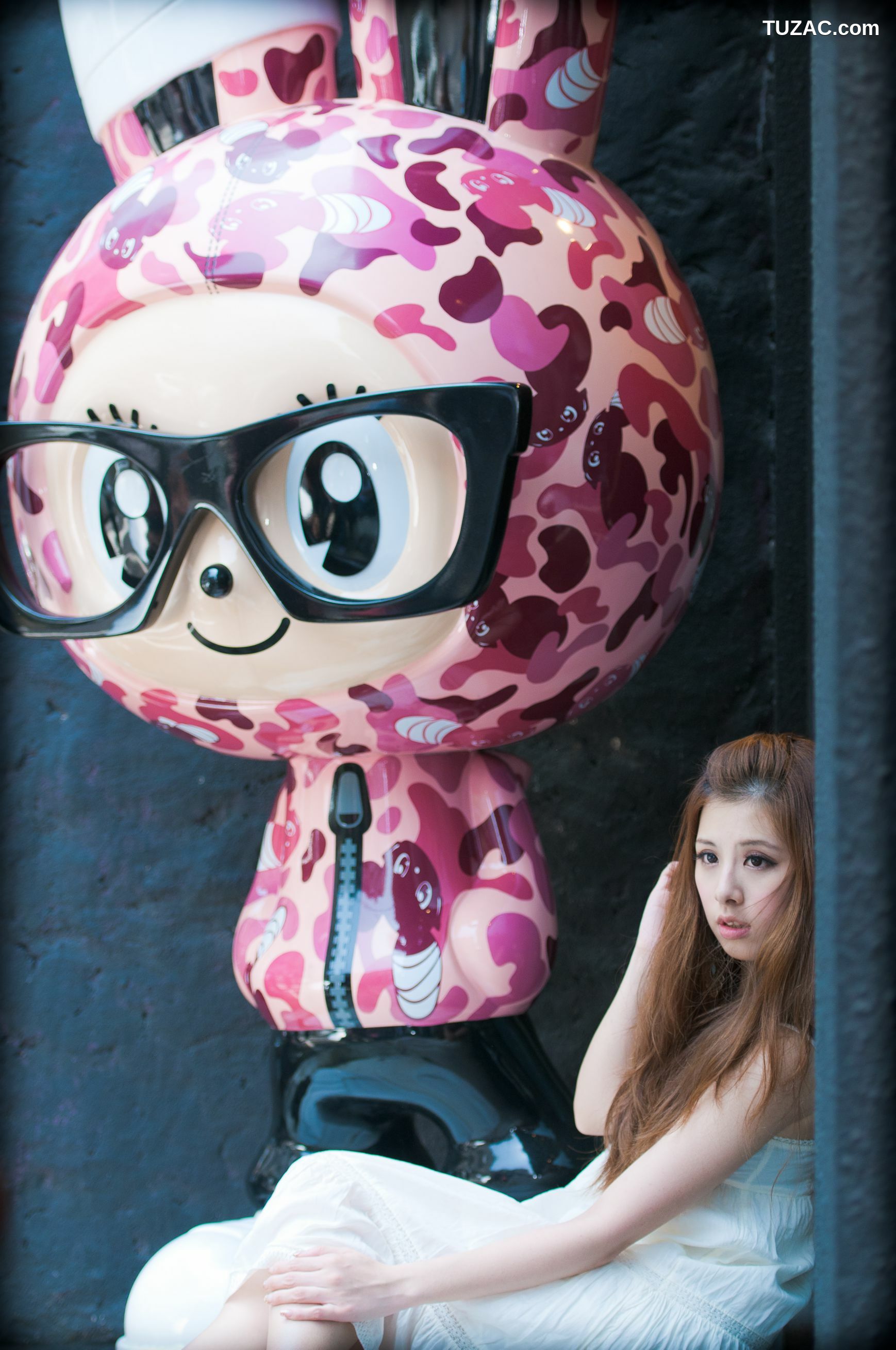 台湾正妹_台湾美女小米Kate su《甜美长裙系列外拍》写真集