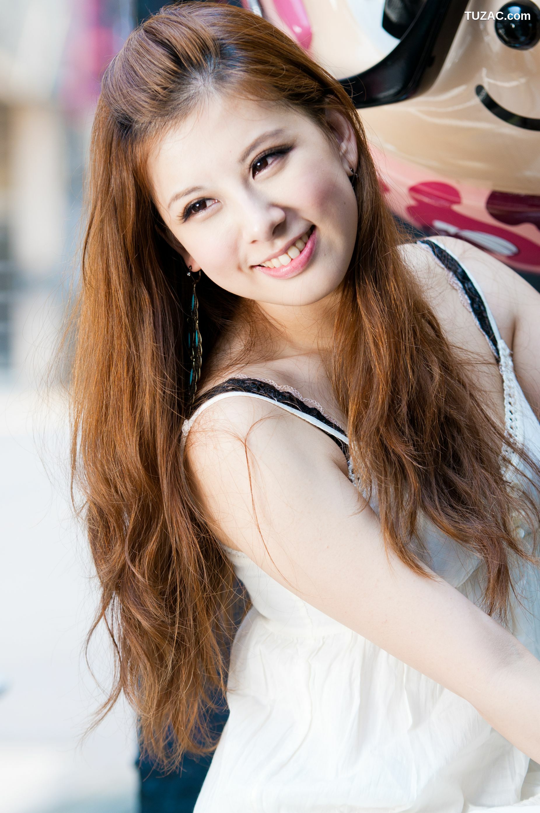 台湾正妹_台湾美女小米Kate su《甜美长裙系列外拍》写真集