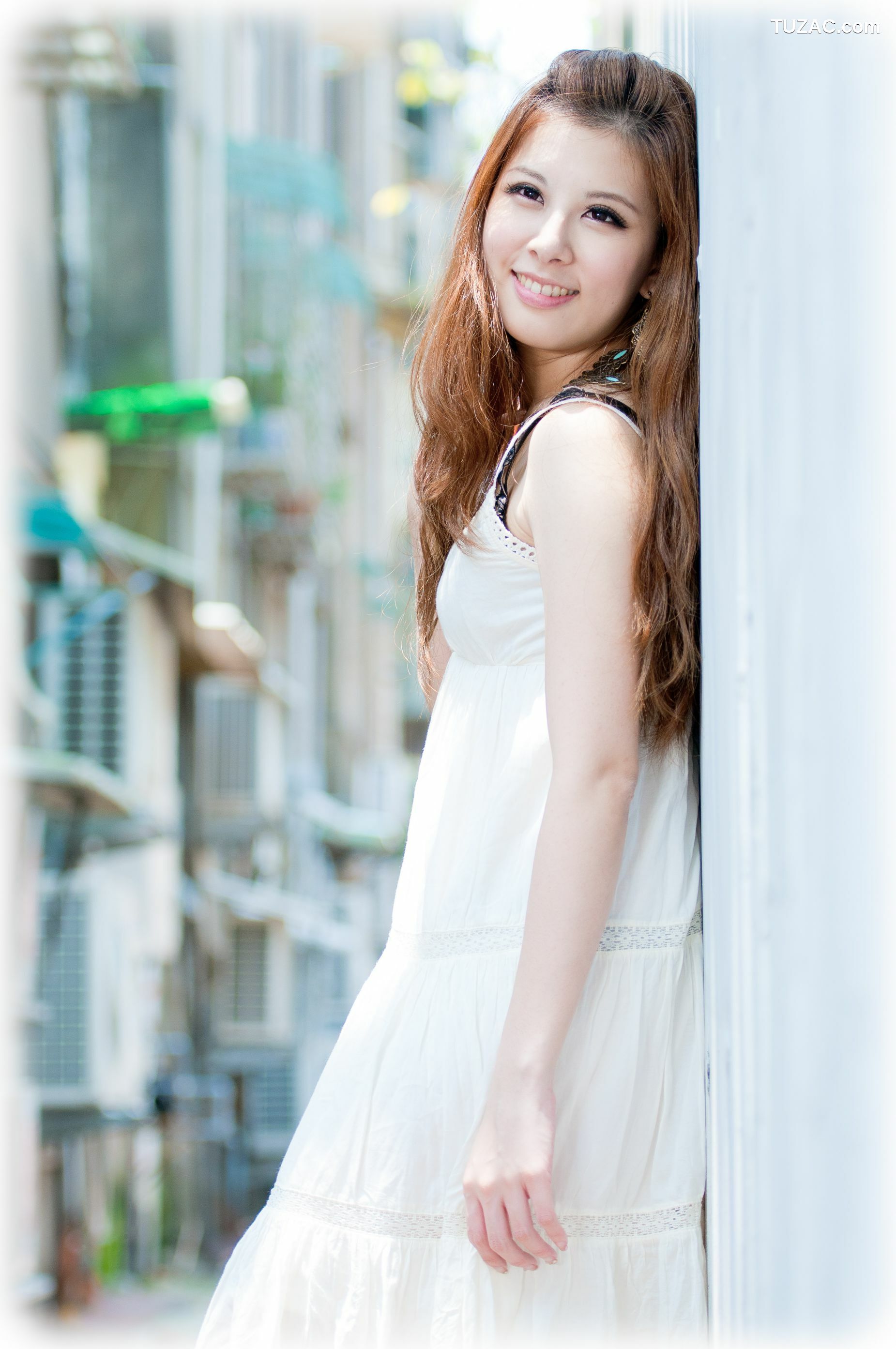 台湾正妹_台湾美女小米Kate su《甜美长裙系列外拍》写真集