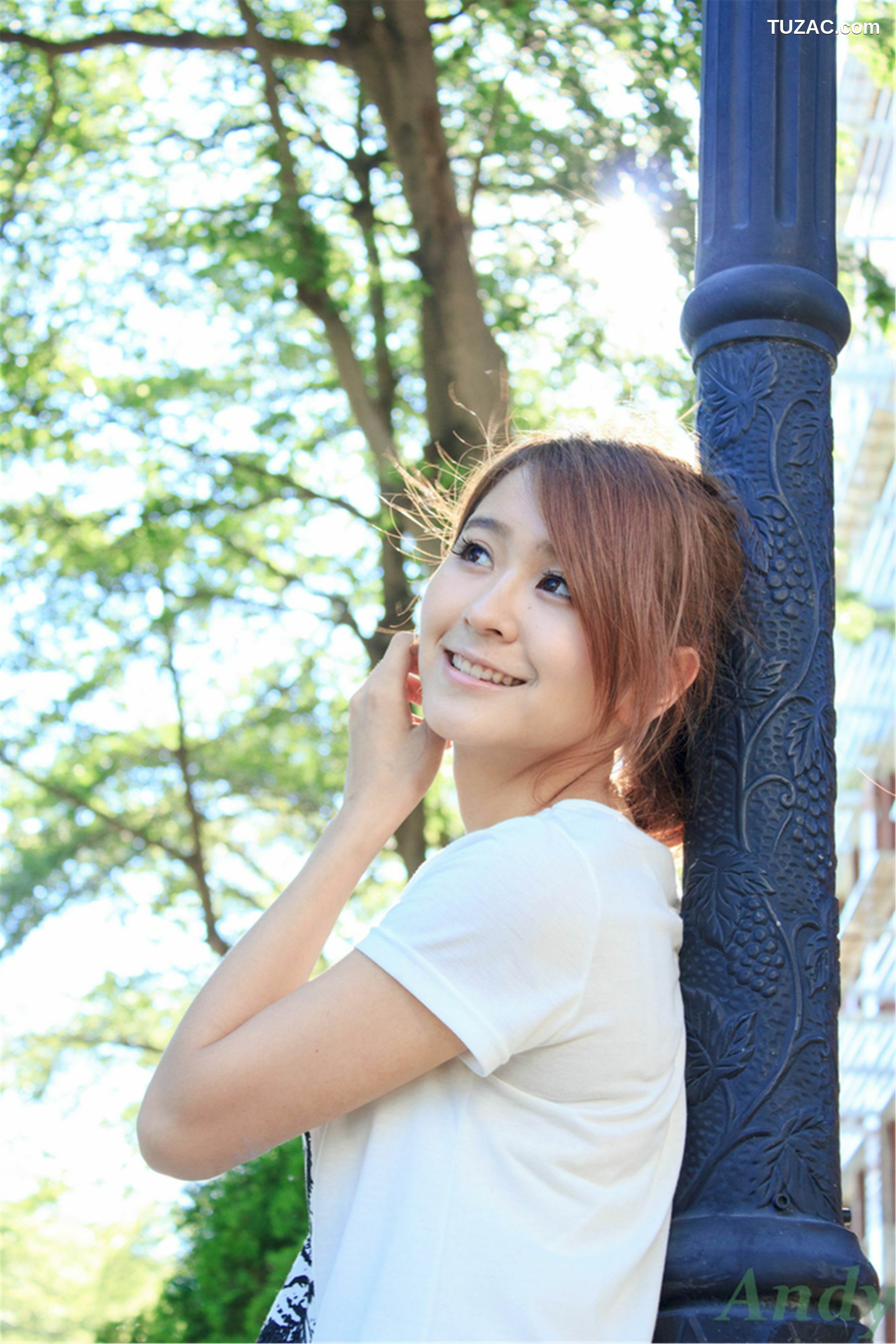 台湾正妹_台湾美女模特圈圈/郭燕陵《校园时光》写真集