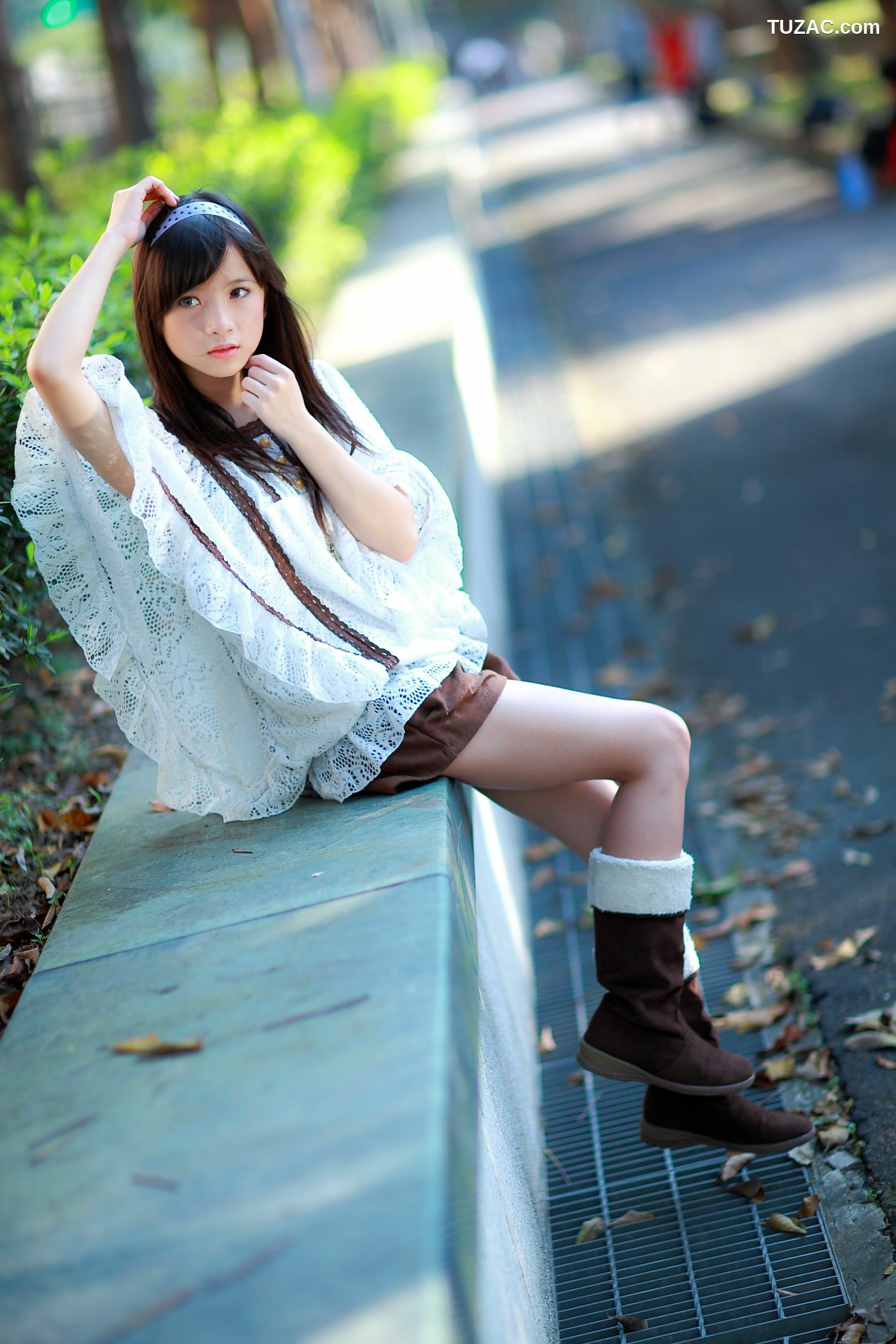 台湾正妹_台湾美少女小敬/虞成敬《4套小清新外拍图片》写真合集