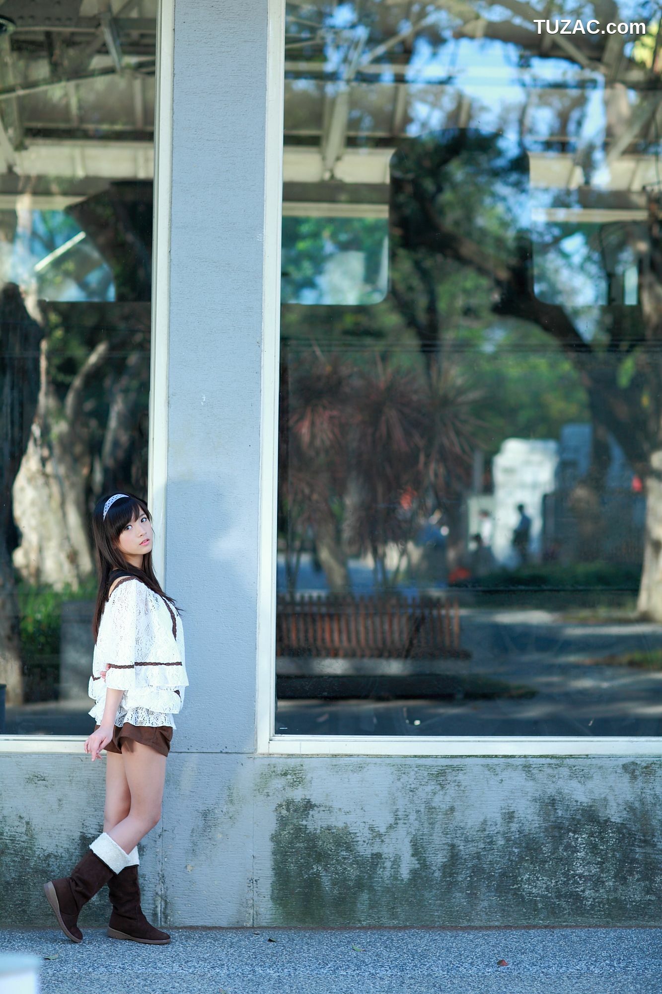 台湾正妹_台湾美少女小敬/虞成敬《4套小清新外拍图片》写真合集
