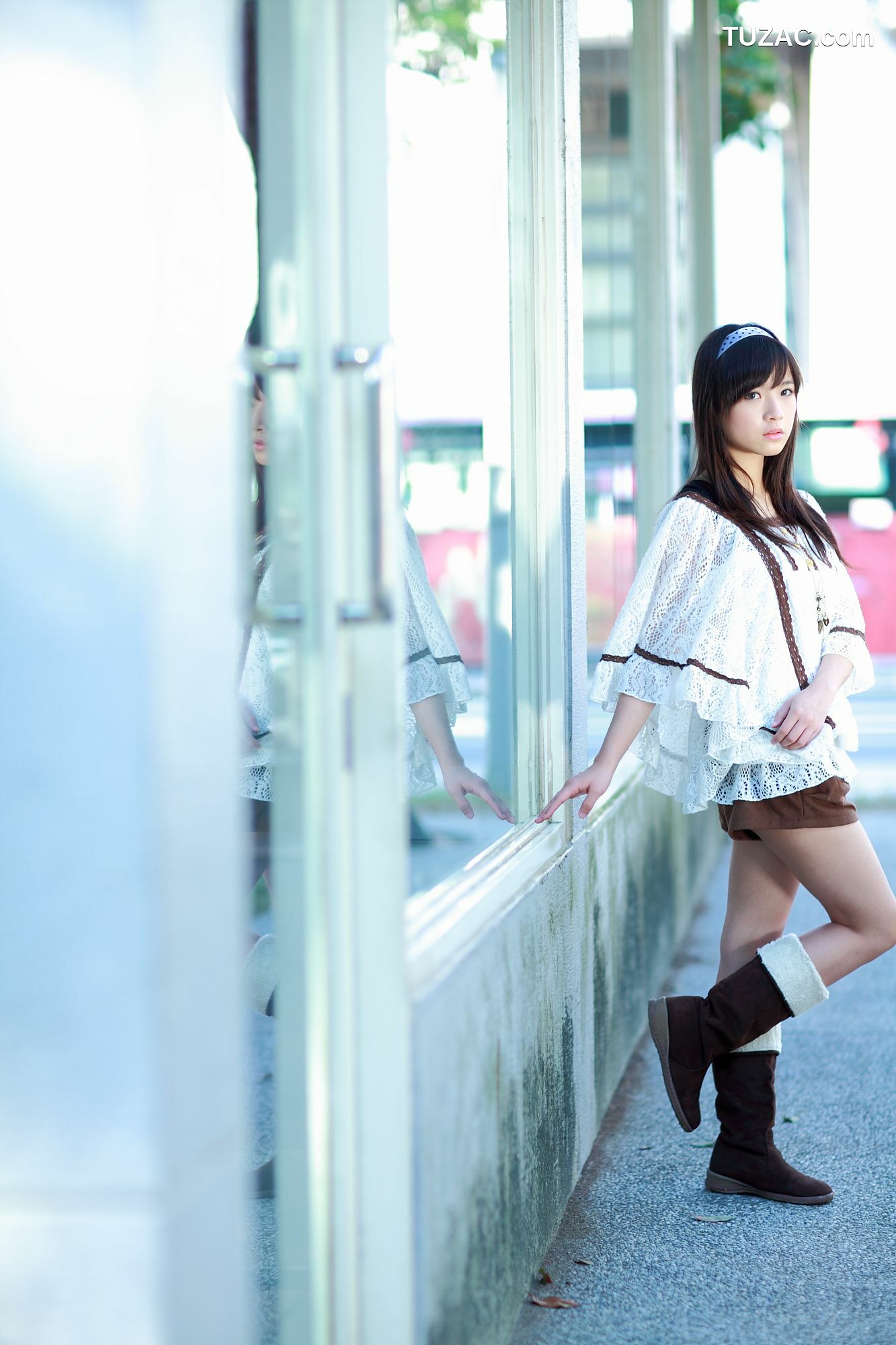 台湾正妹_台湾美少女小敬/虞成敬《4套小清新外拍图片》写真合集