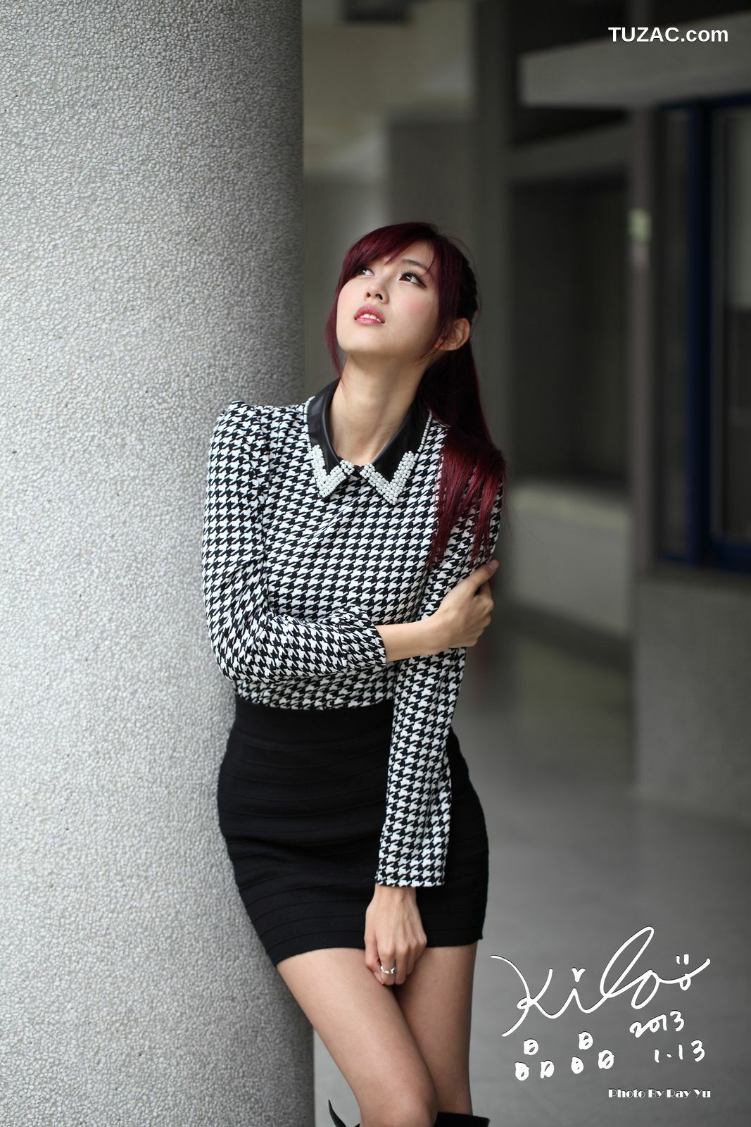 台湾正妹_廖挺伶/Kila晶晶《超短裙+长靴街拍》写真集