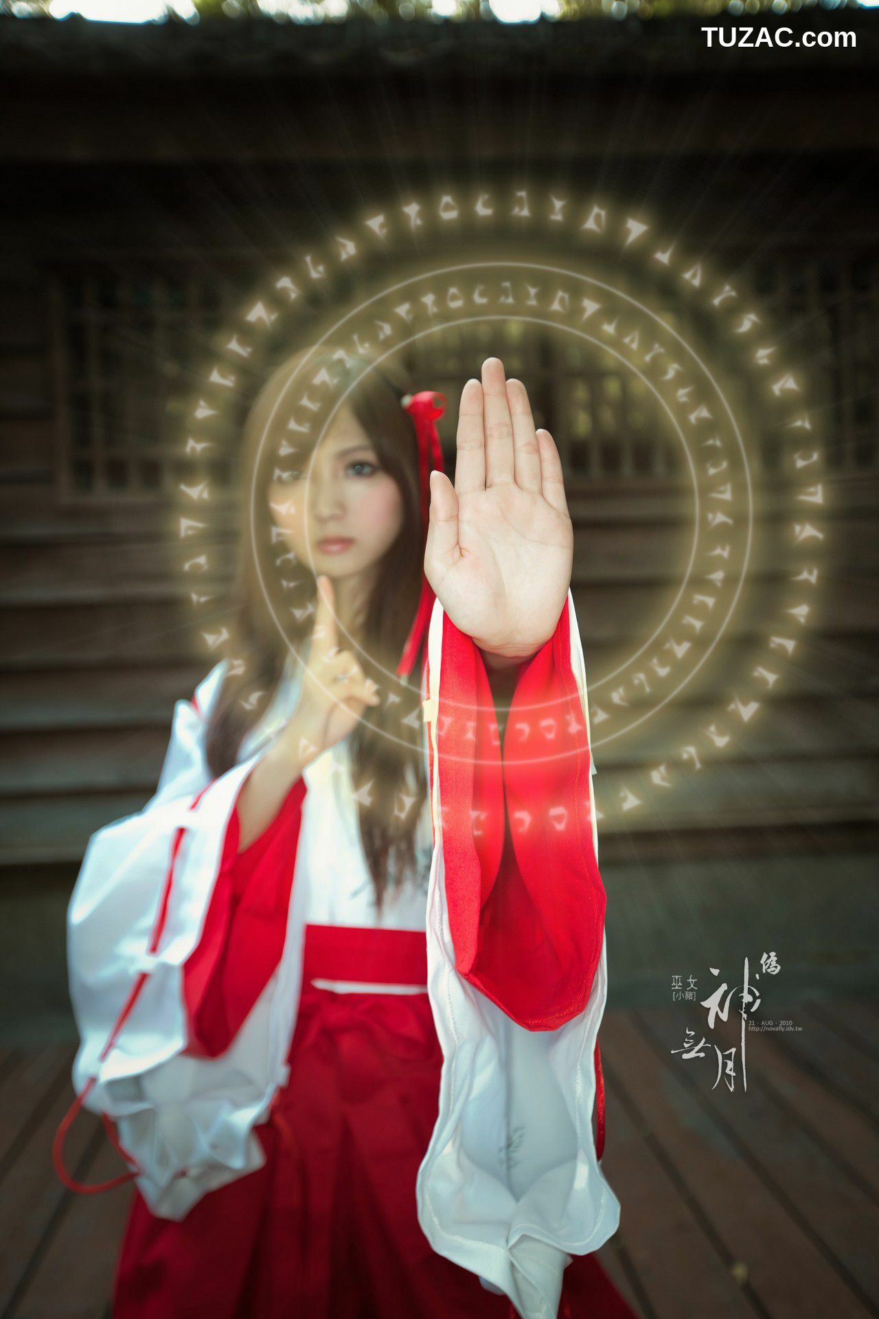 台湾正妹_杨宜轩/Patty小猪《伪.神无月巫女》写真集