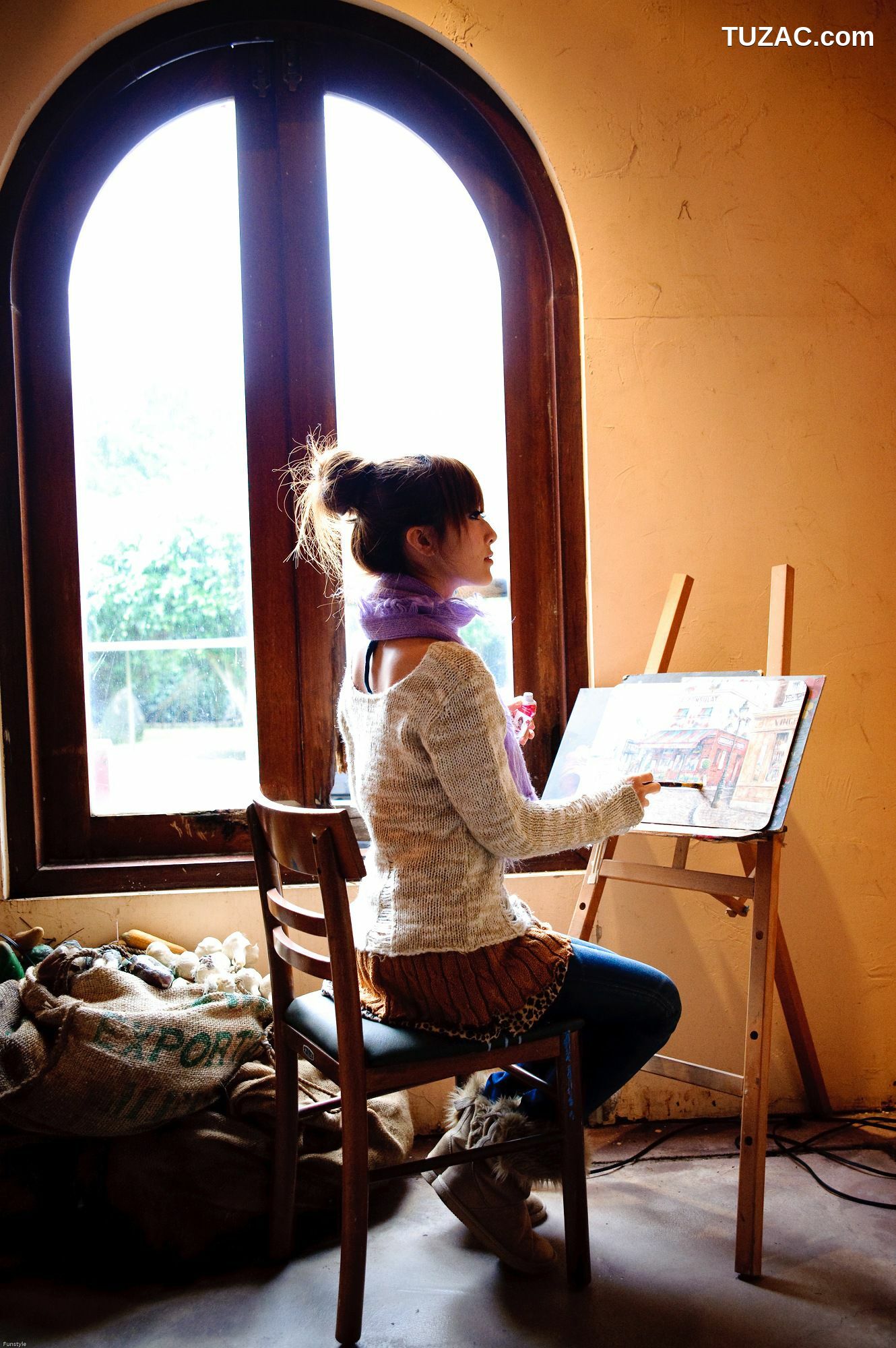 台湾正妹_果子MM/张凯洁《法國農莊外拍》写真集