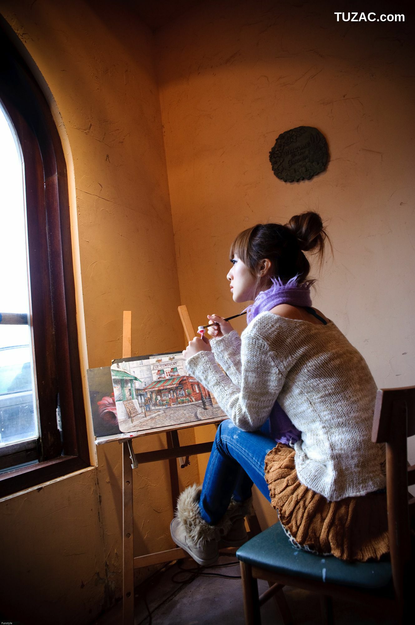 台湾正妹_果子MM/张凯洁《法國農莊外拍》写真集