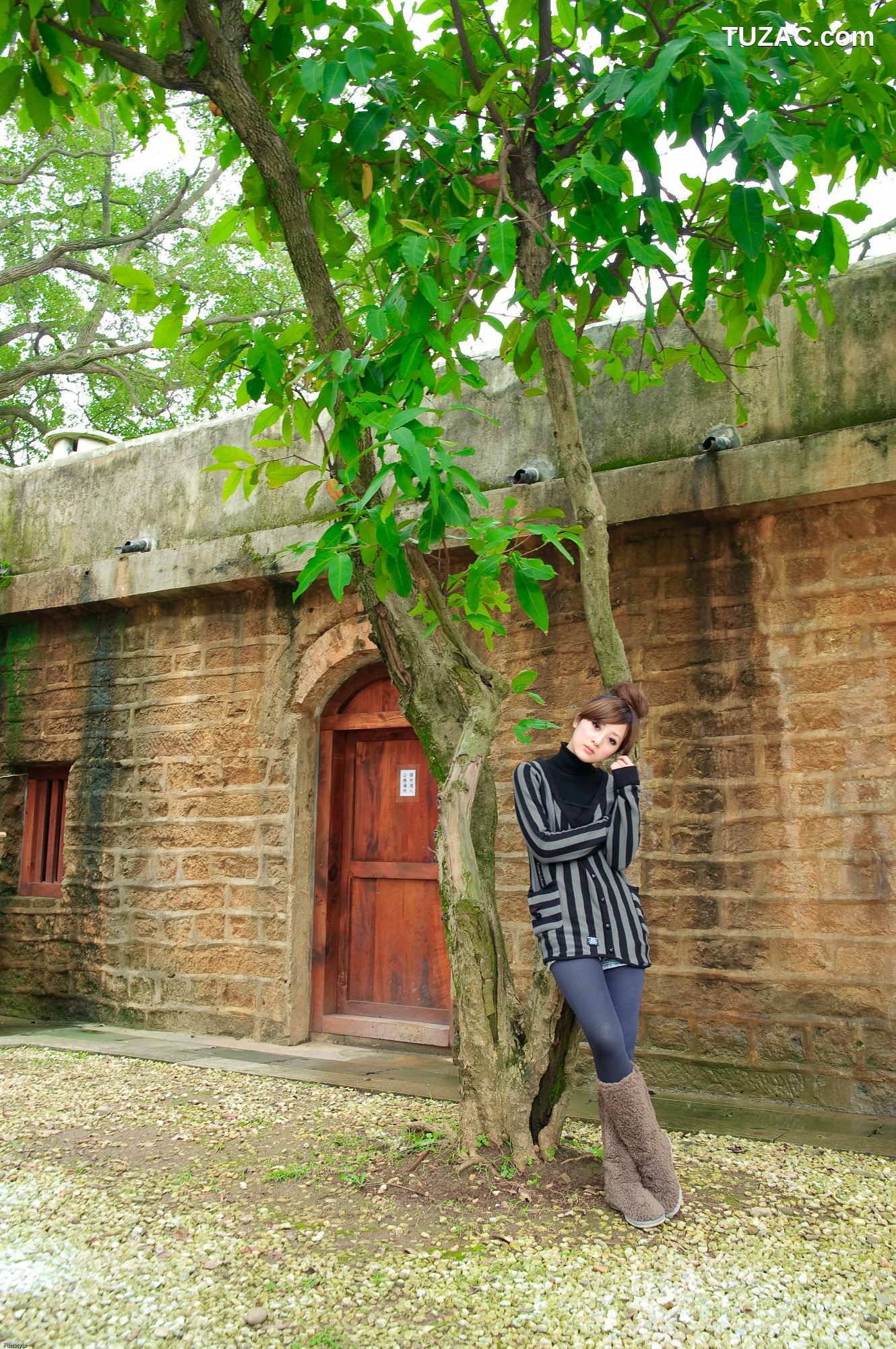 台湾正妹_果子Mikako《淡水小白宮+滬尾炮台》外拍 写真集