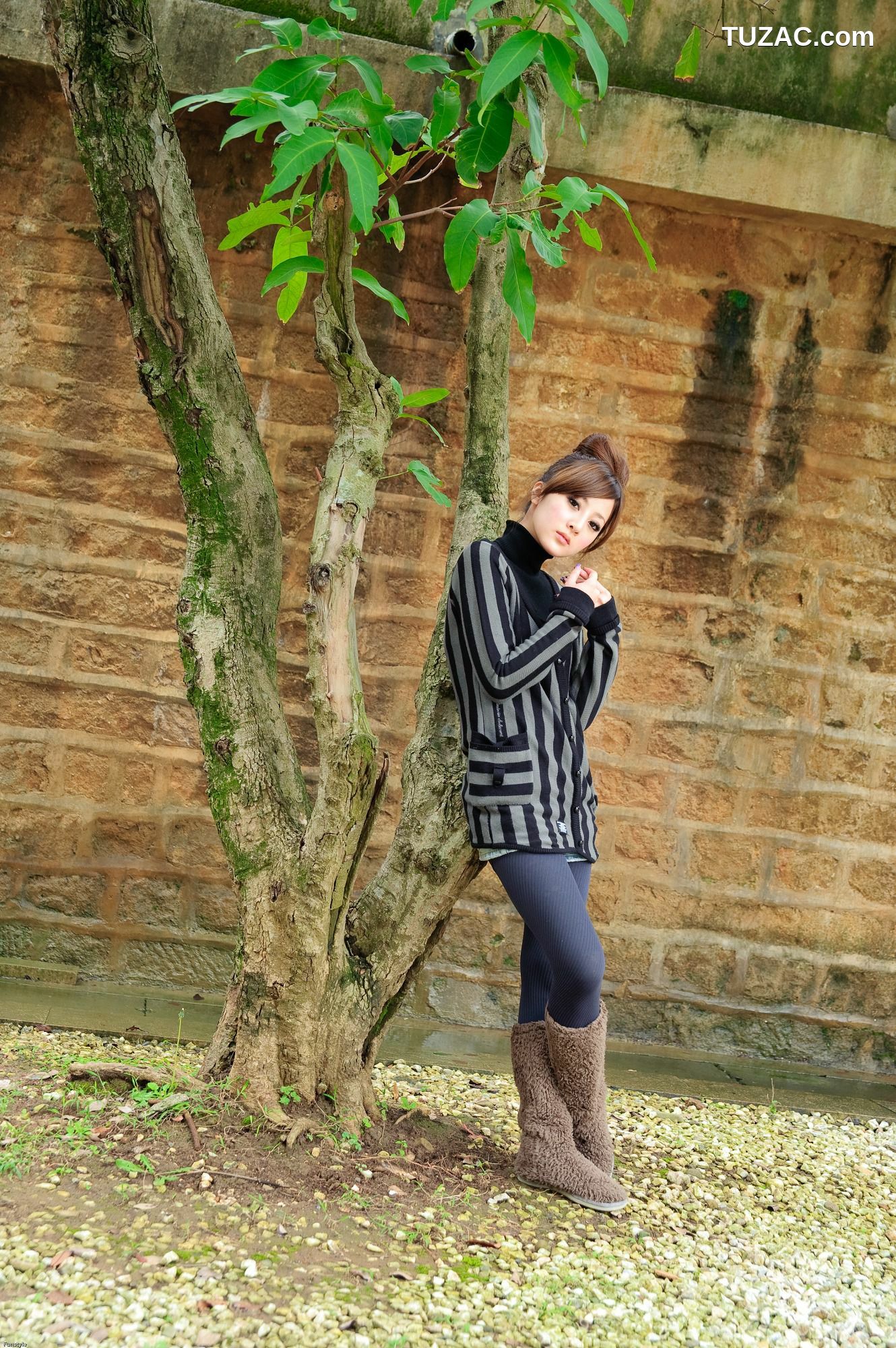 台湾正妹_果子Mikako《淡水小白宮+滬尾炮台》外拍 写真集