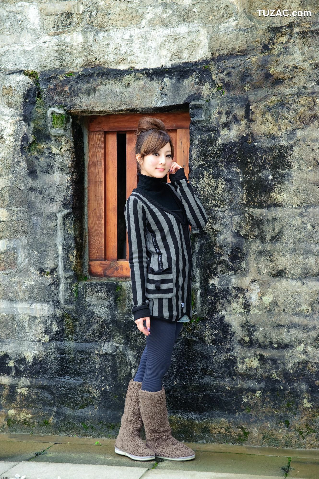 台湾正妹_果子Mikako《淡水小白宮+滬尾炮台》外拍 写真集