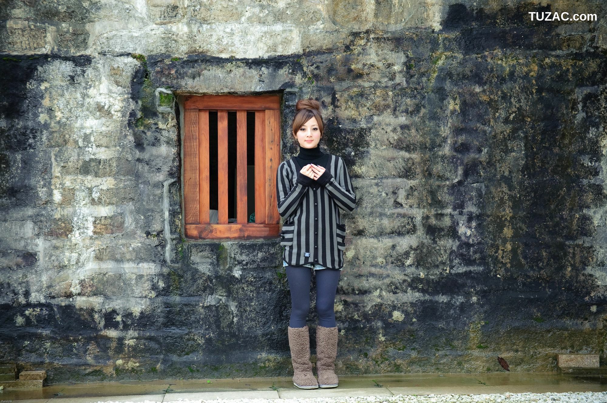 台湾正妹_果子Mikako《淡水小白宮+滬尾炮台》外拍 写真集