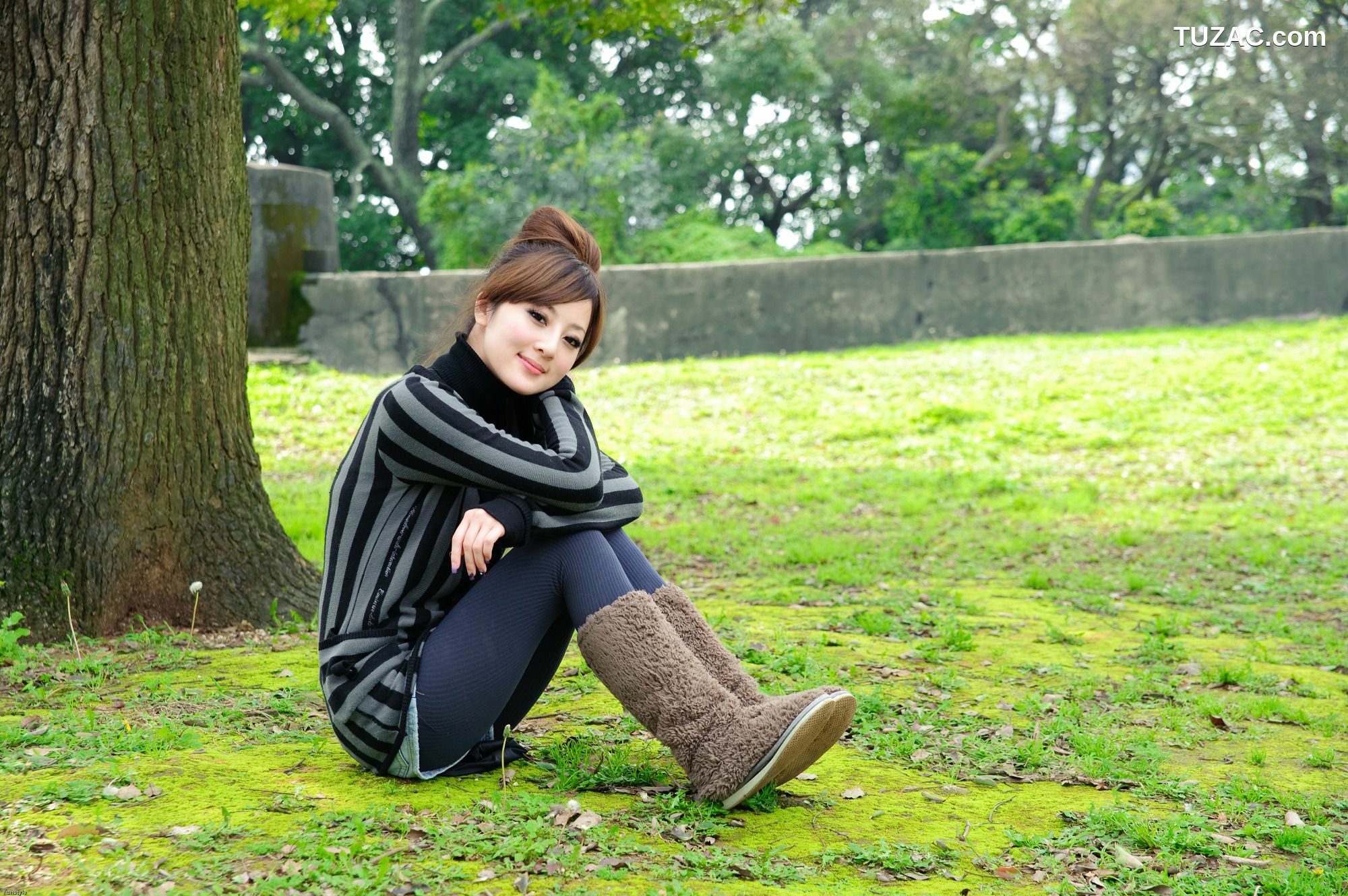 台湾正妹_果子Mikako《淡水小白宮+滬尾炮台》外拍 写真集