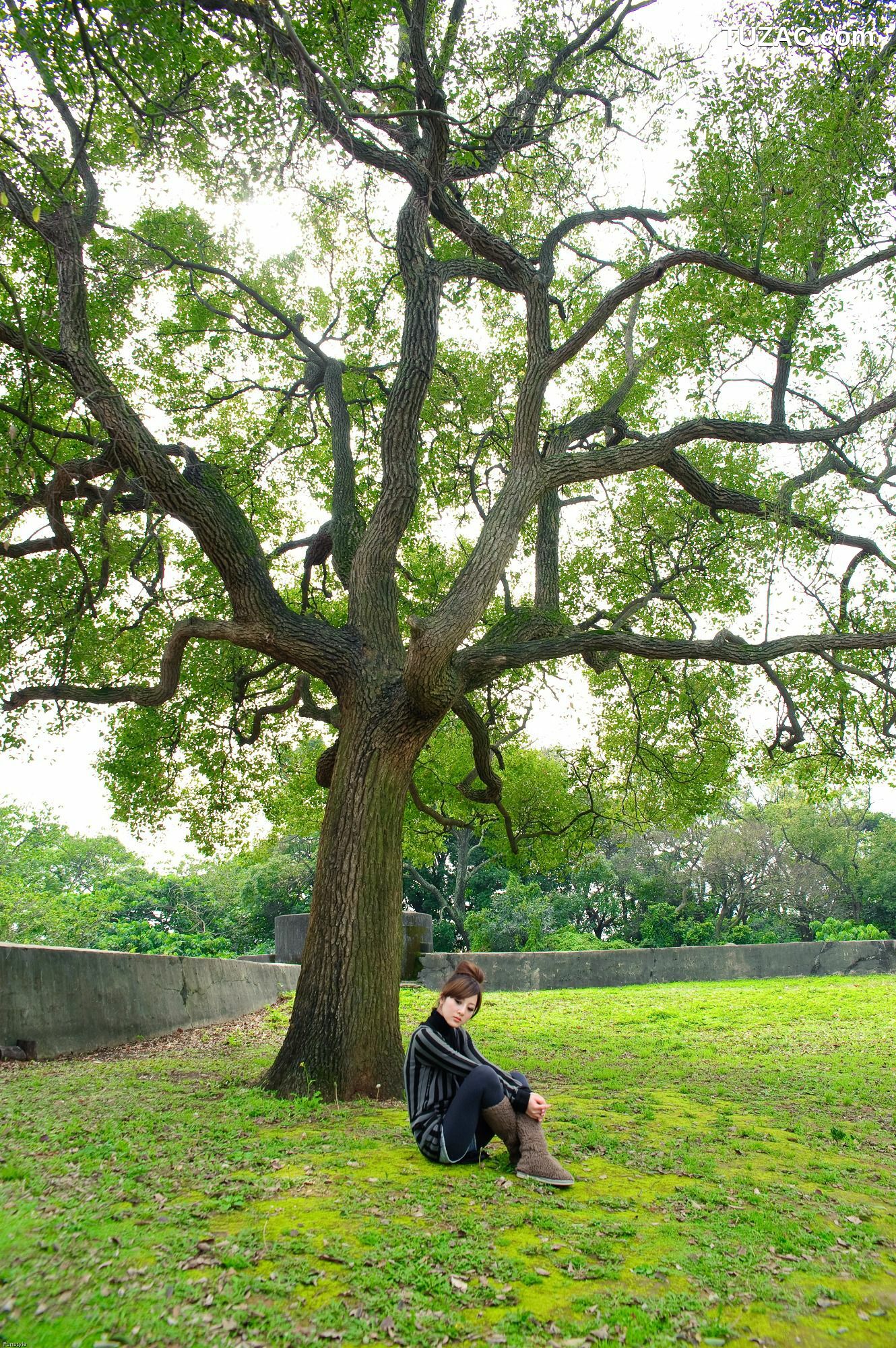 台湾正妹_果子Mikako《淡水小白宮+滬尾炮台》外拍 写真集