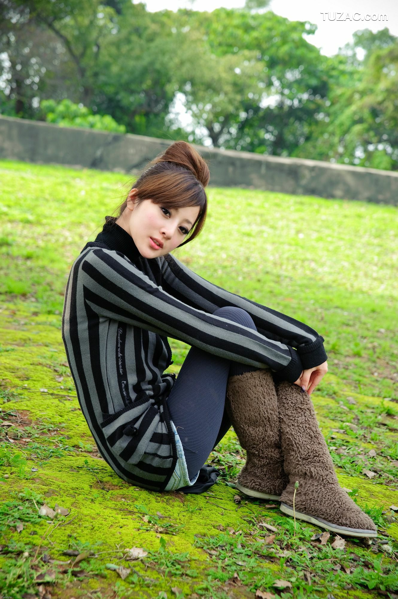 台湾正妹_果子Mikako《淡水小白宮+滬尾炮台》外拍 写真集