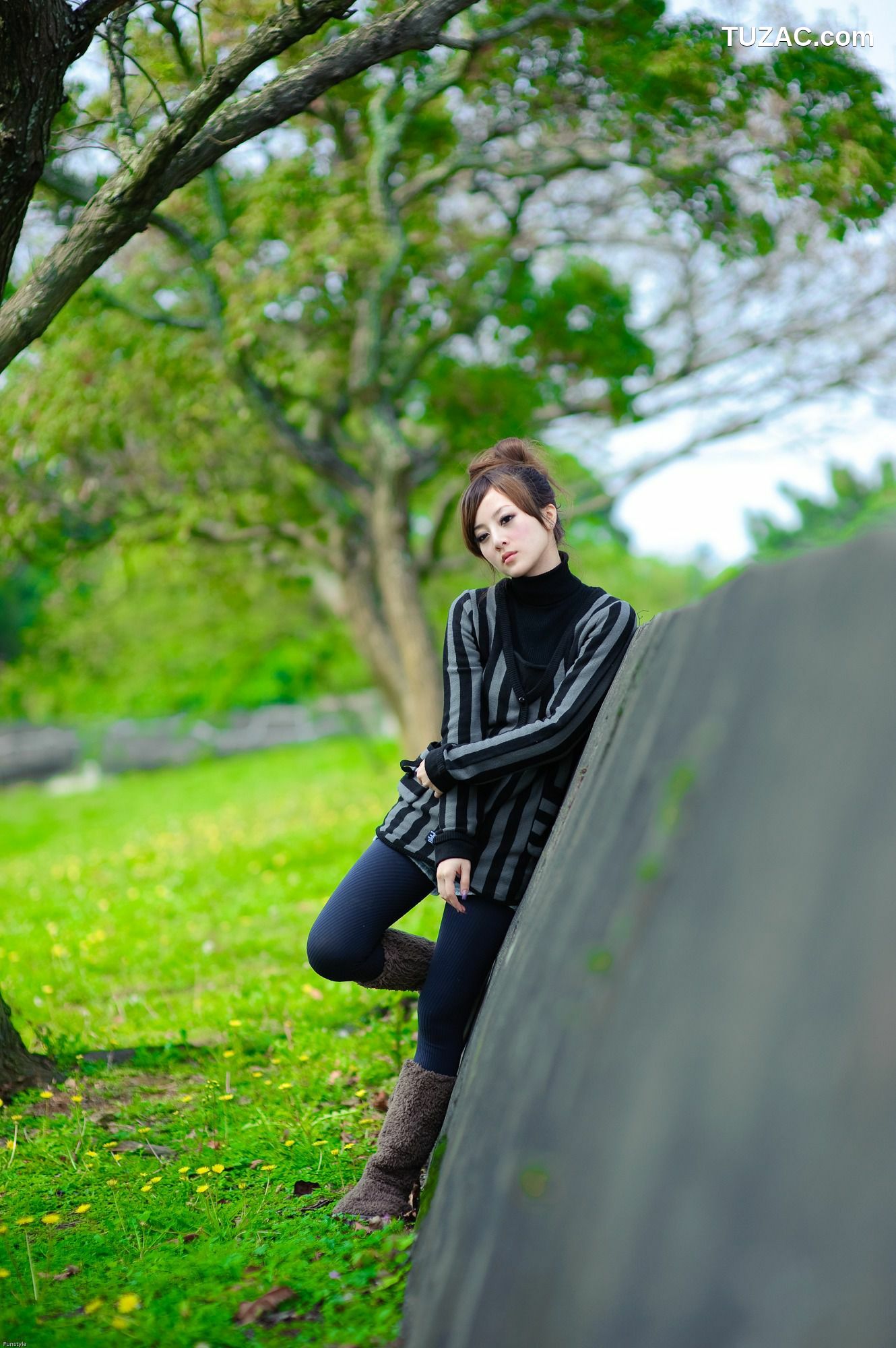 台湾正妹_果子Mikako《淡水小白宮+滬尾炮台》外拍 写真集