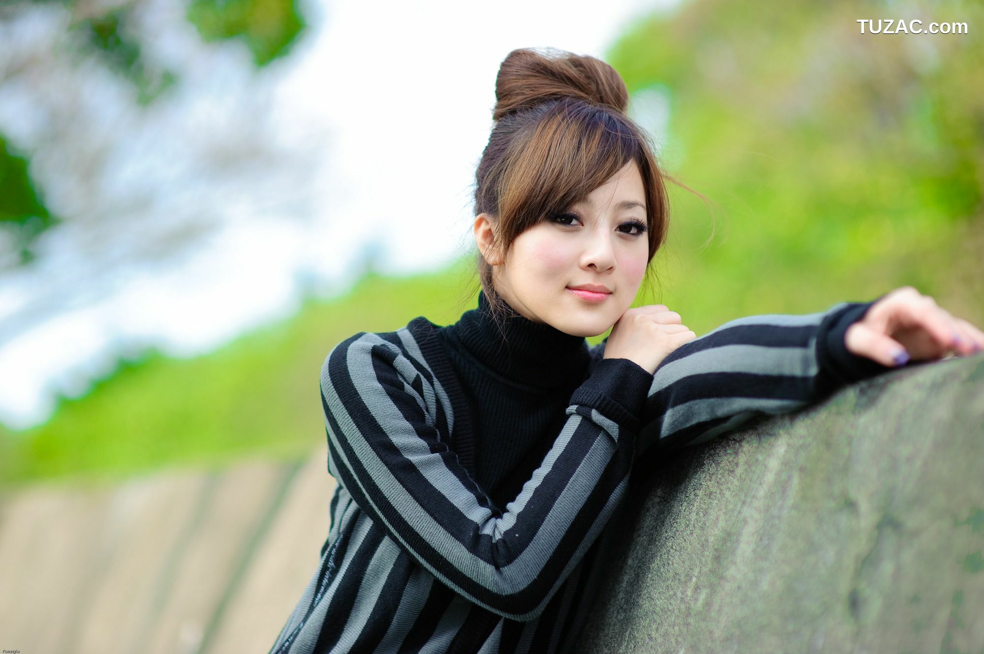 台湾正妹_果子Mikako《淡水小白宮+滬尾炮台》外拍 写真集