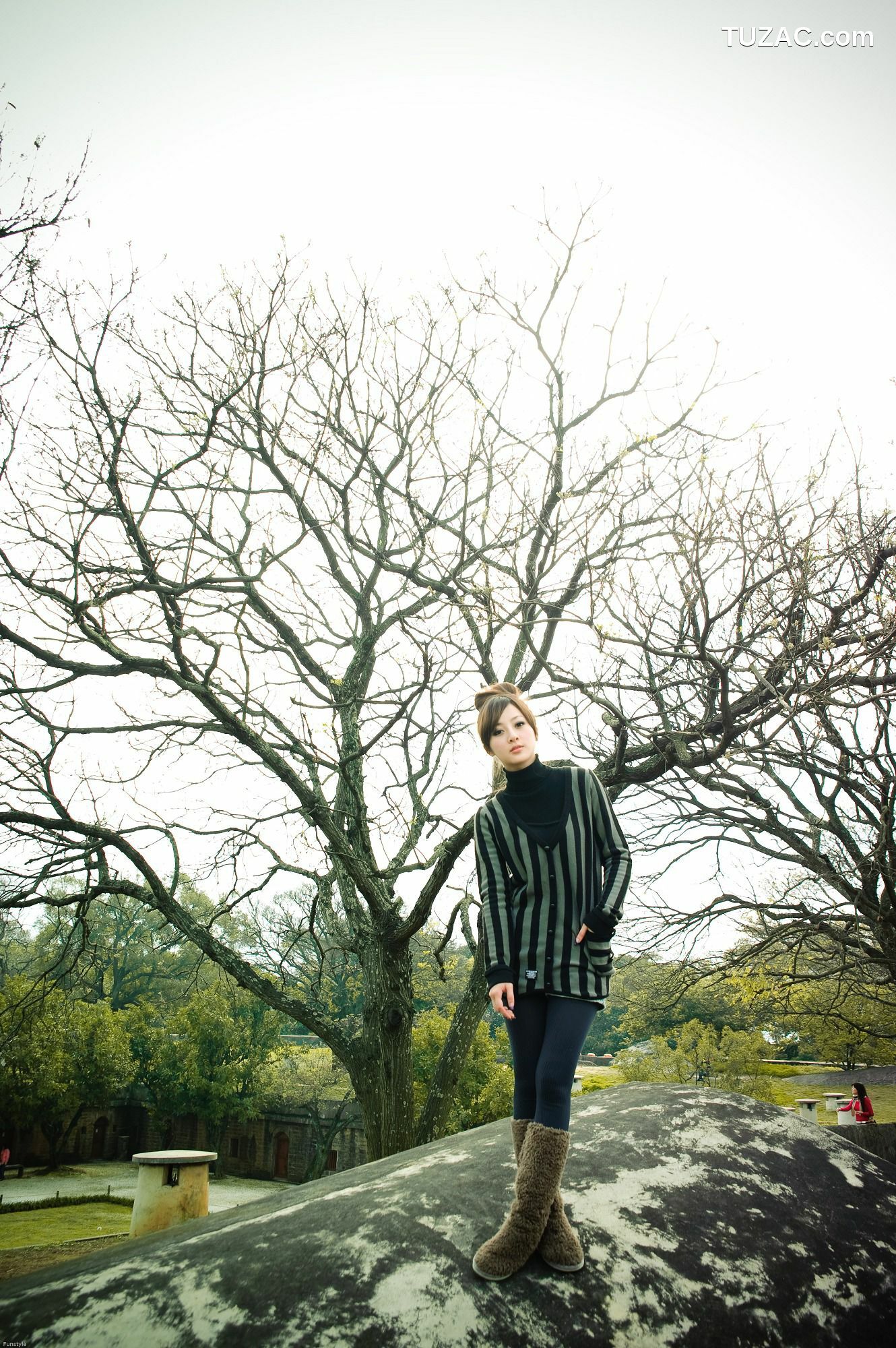 台湾正妹_果子Mikako《淡水小白宮+滬尾炮台》外拍 写真集