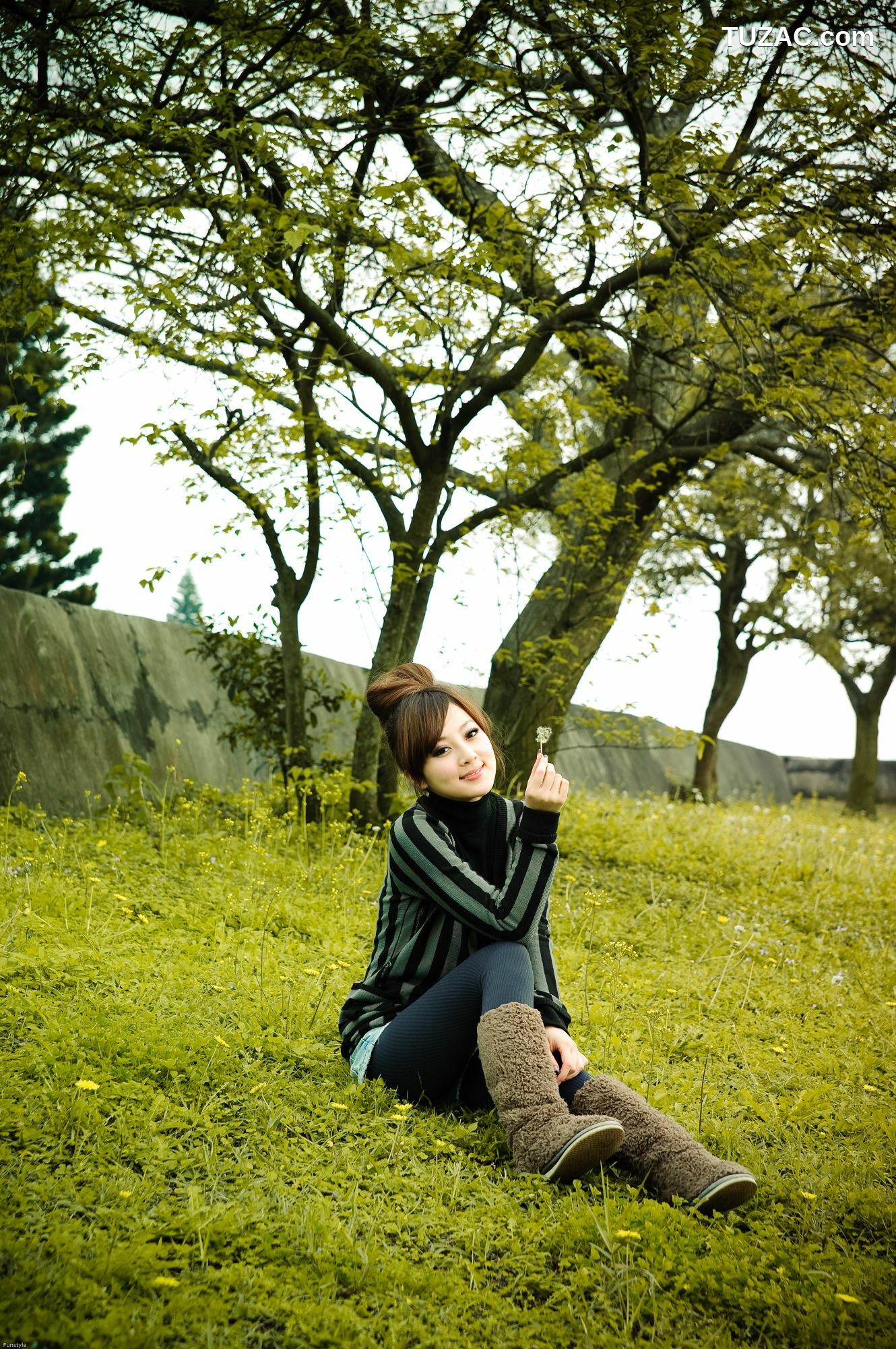 台湾正妹_果子Mikako《淡水小白宮+滬尾炮台》外拍 写真集