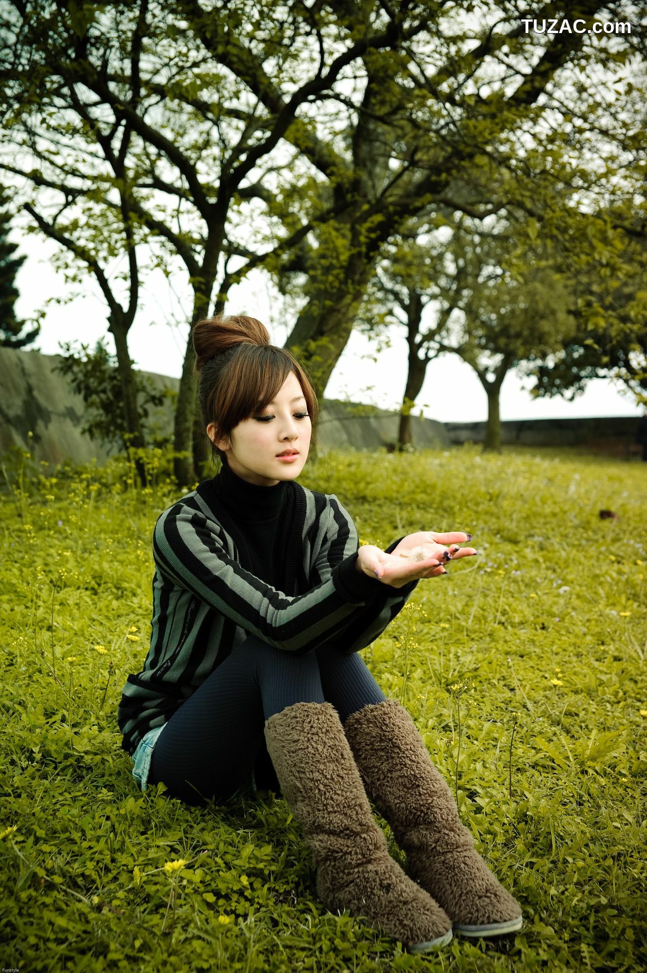 台湾正妹_果子Mikako《淡水小白宮+滬尾炮台》外拍 写真集