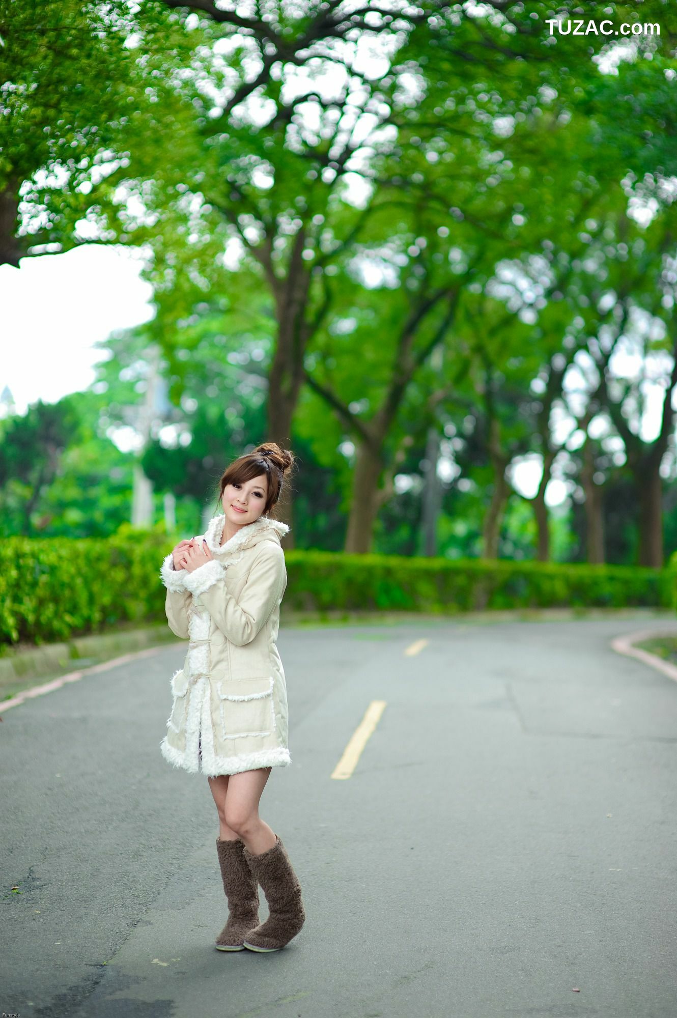 台湾正妹_果子Mikako《淡水小白宮+滬尾炮台》外拍 写真集