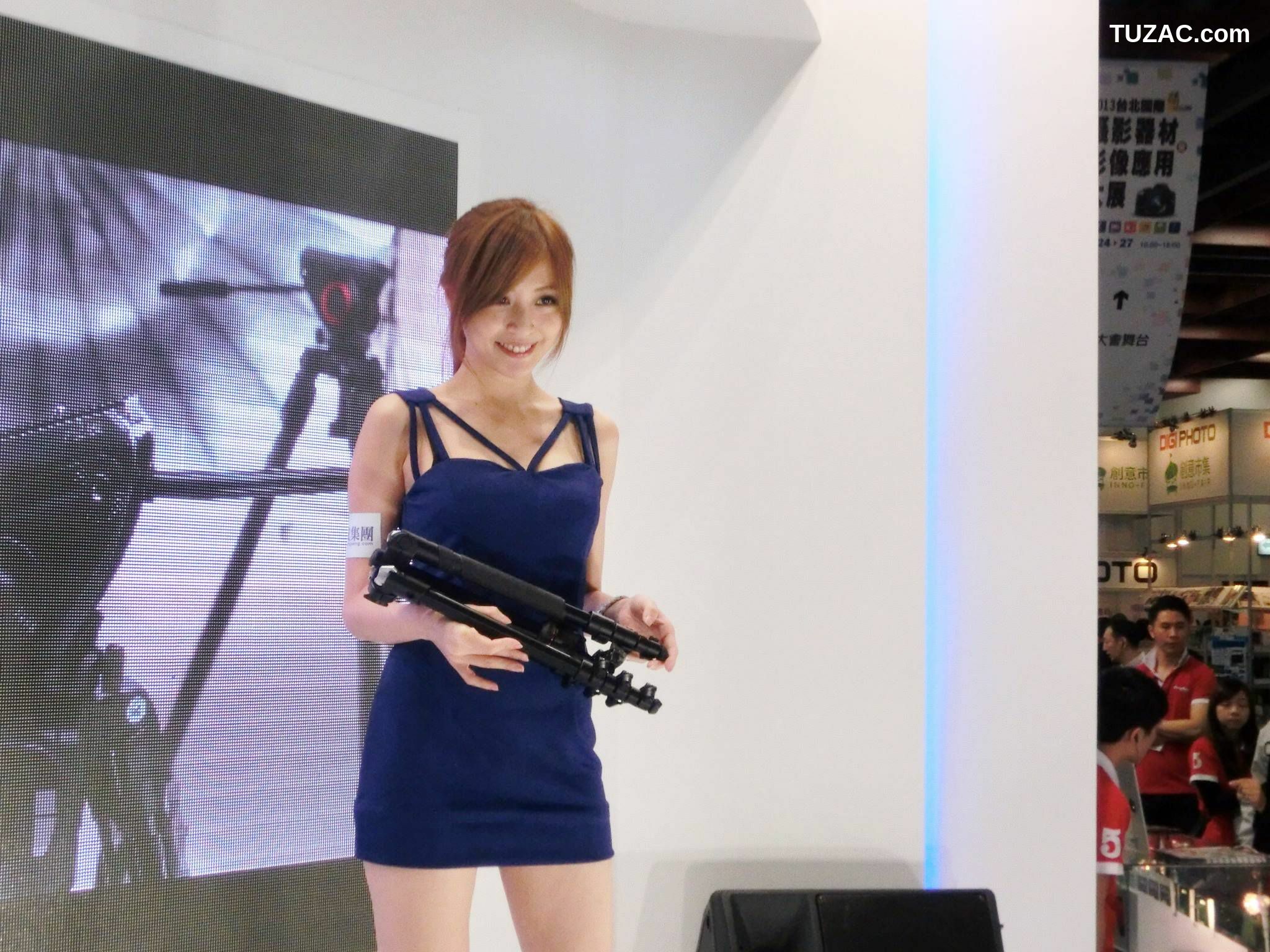 台湾正妹_模特lucy倪千凌《台北摄影器材展》高清活动套图