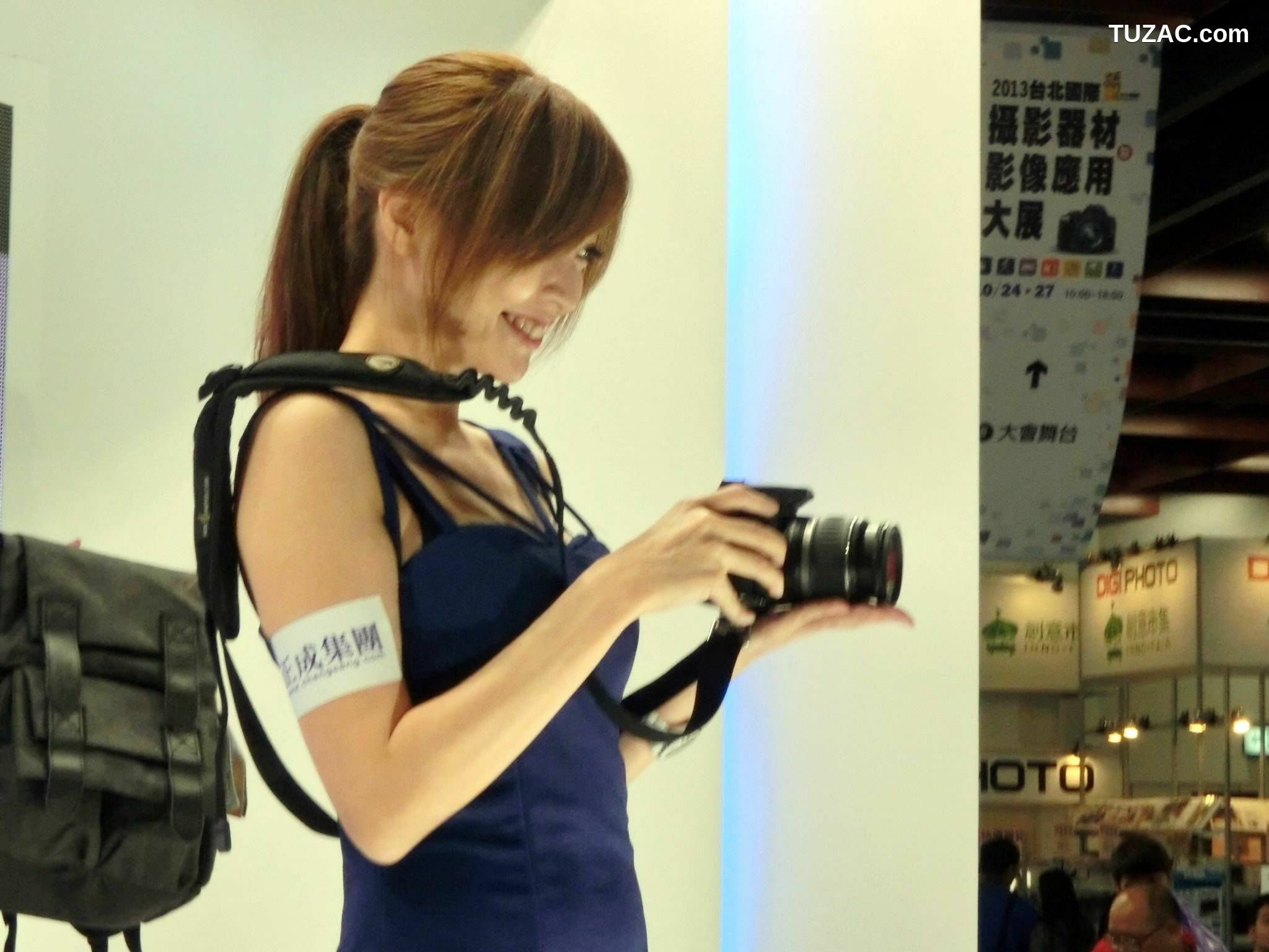 台湾正妹_模特lucy倪千凌《台北摄影器材展》高清活动套图