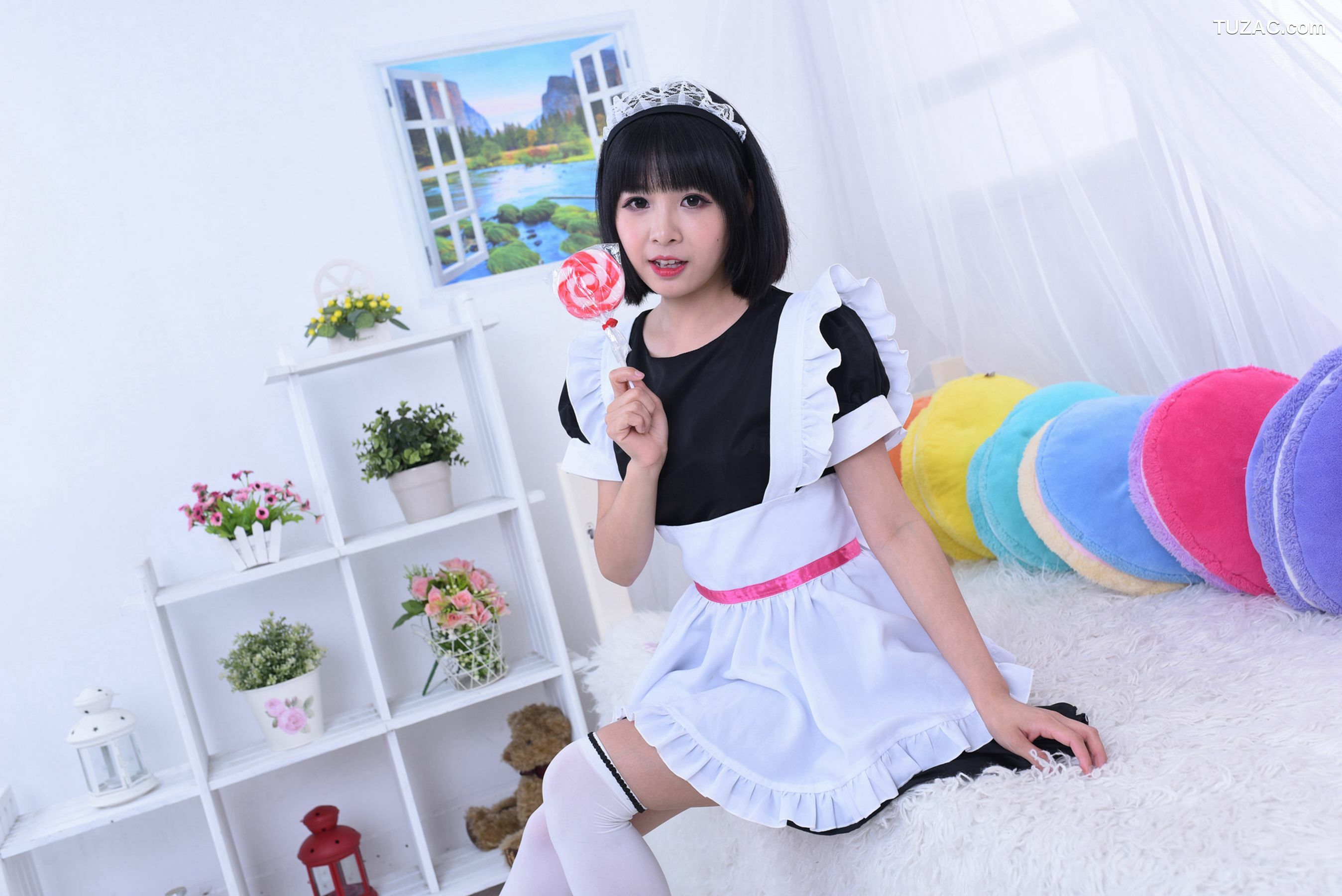 台湾正妹_海琳《护士与女仆》 写真集[40P]