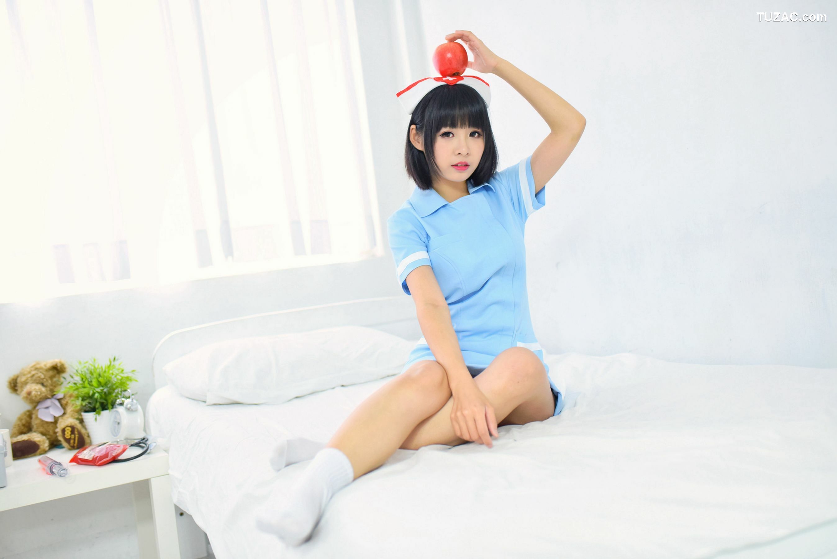 台湾正妹_海琳《护士与女仆》 写真集[40P]