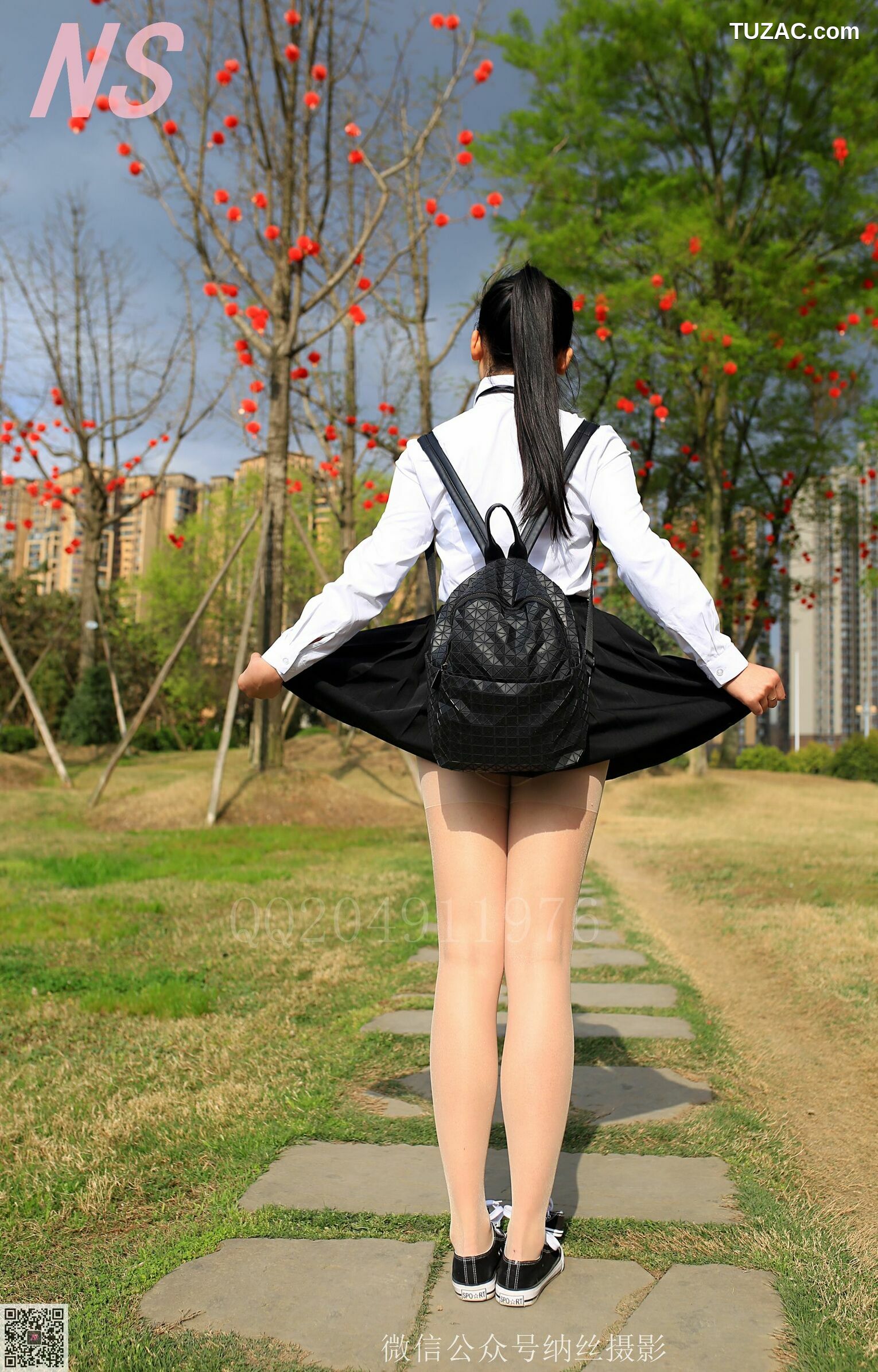 纳丝摄影_A＋妹《学妹肉丝》 NO.122 写真集[63P]