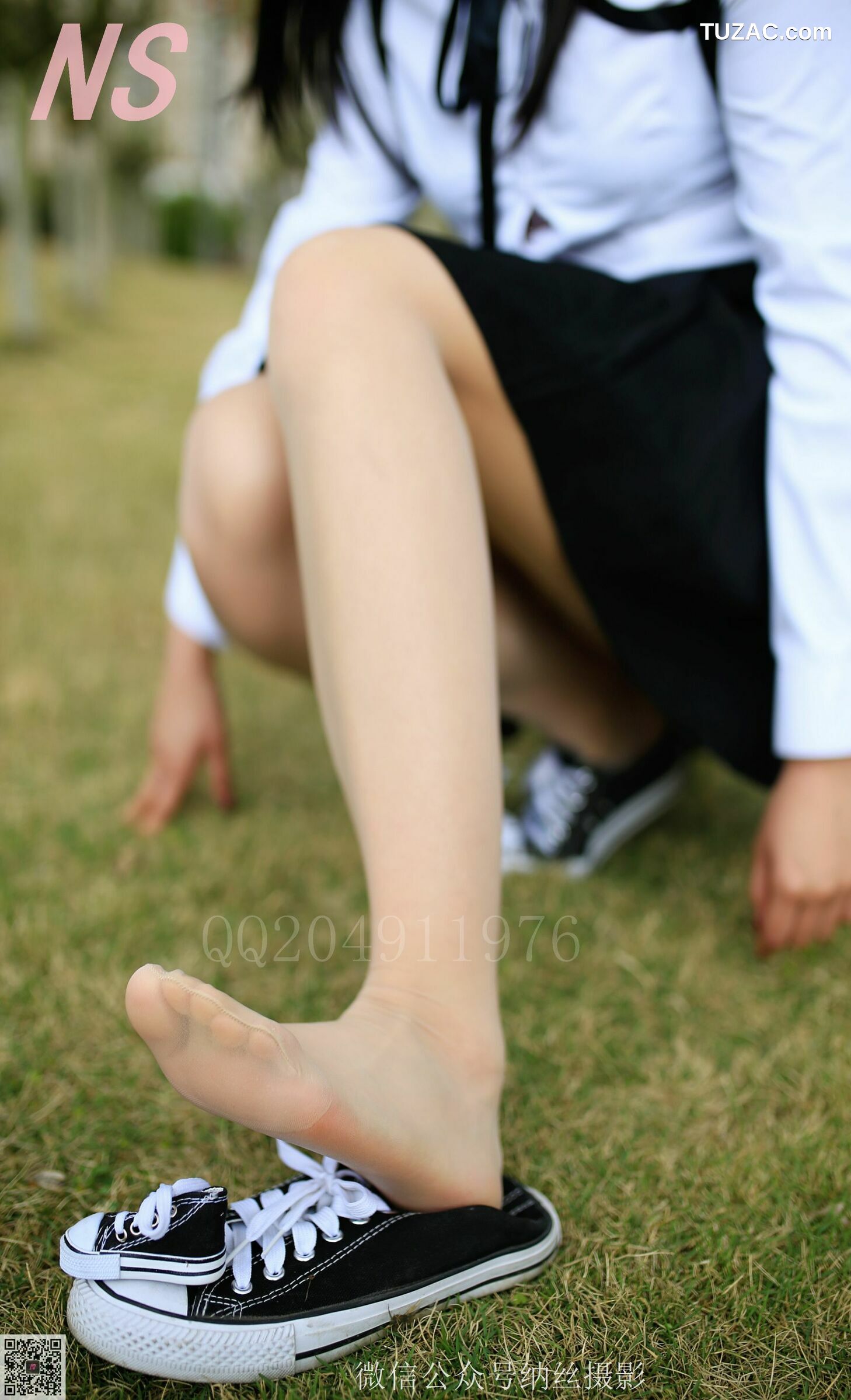 纳丝摄影_A＋妹《学妹肉丝》 NO.122 写真集[63P]