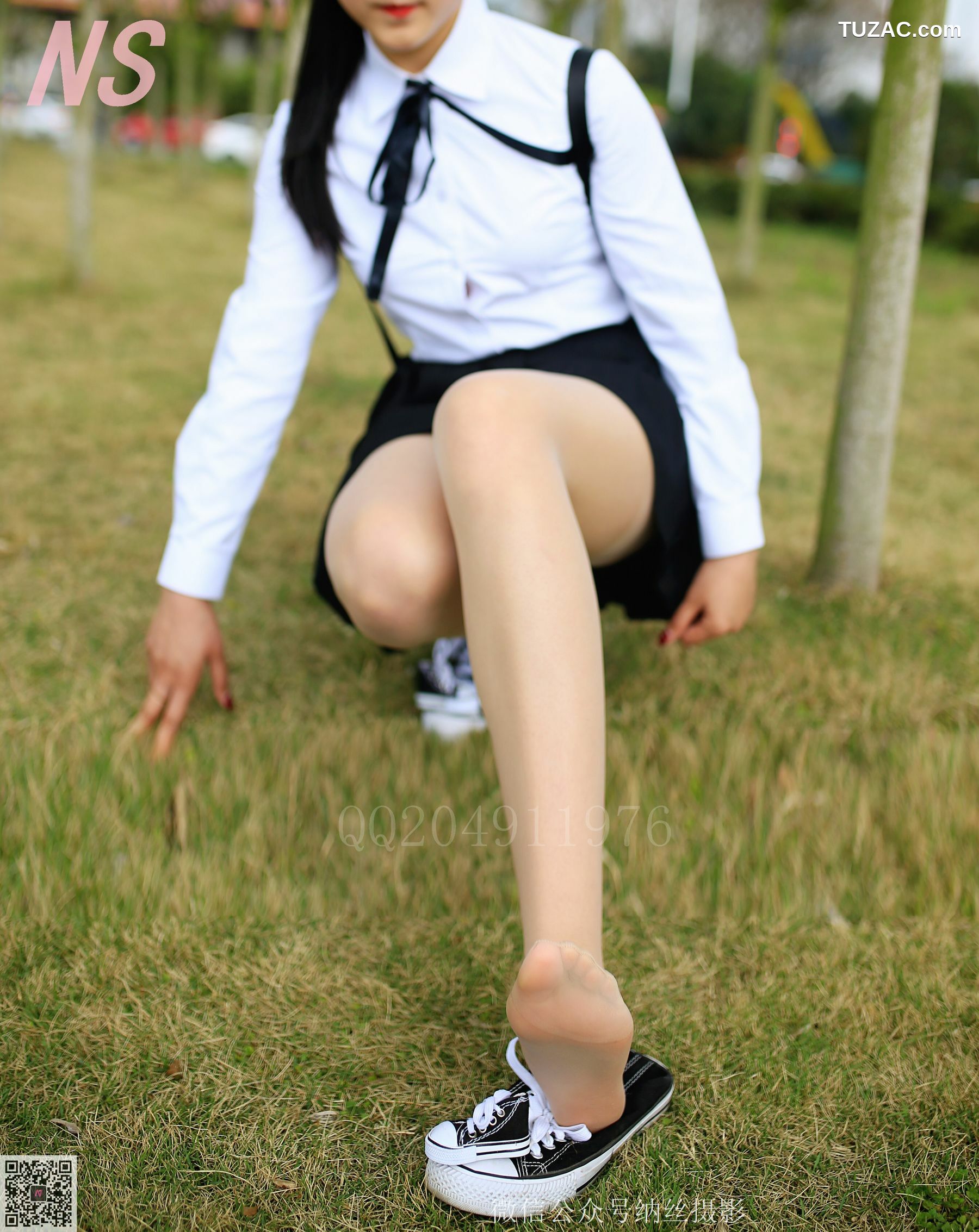 纳丝摄影_A＋妹《学妹肉丝》 NO.122 写真集[63P]