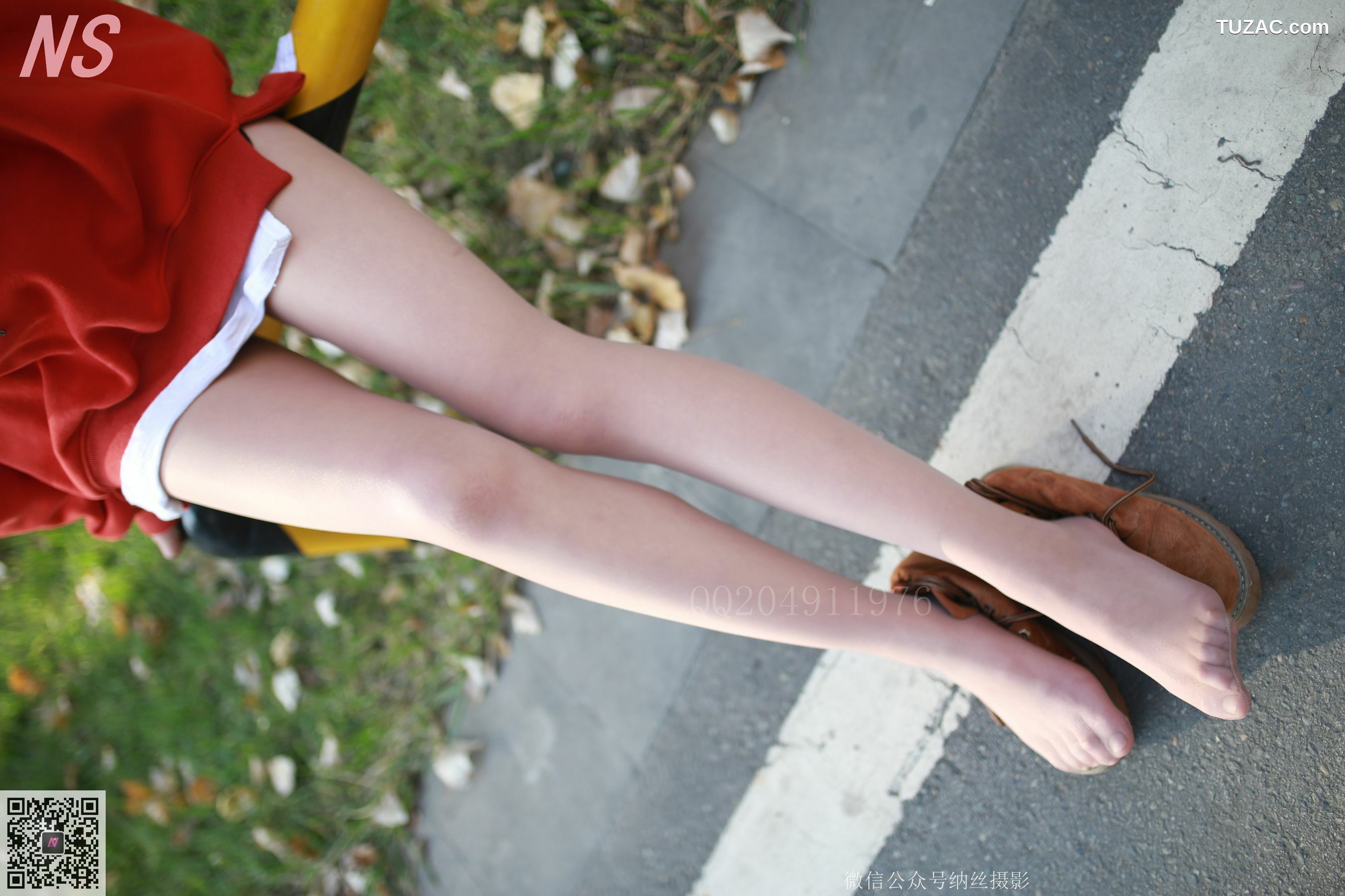 纳丝摄影_乔乔《红色卫衣》 NO.116 写真集[53P]