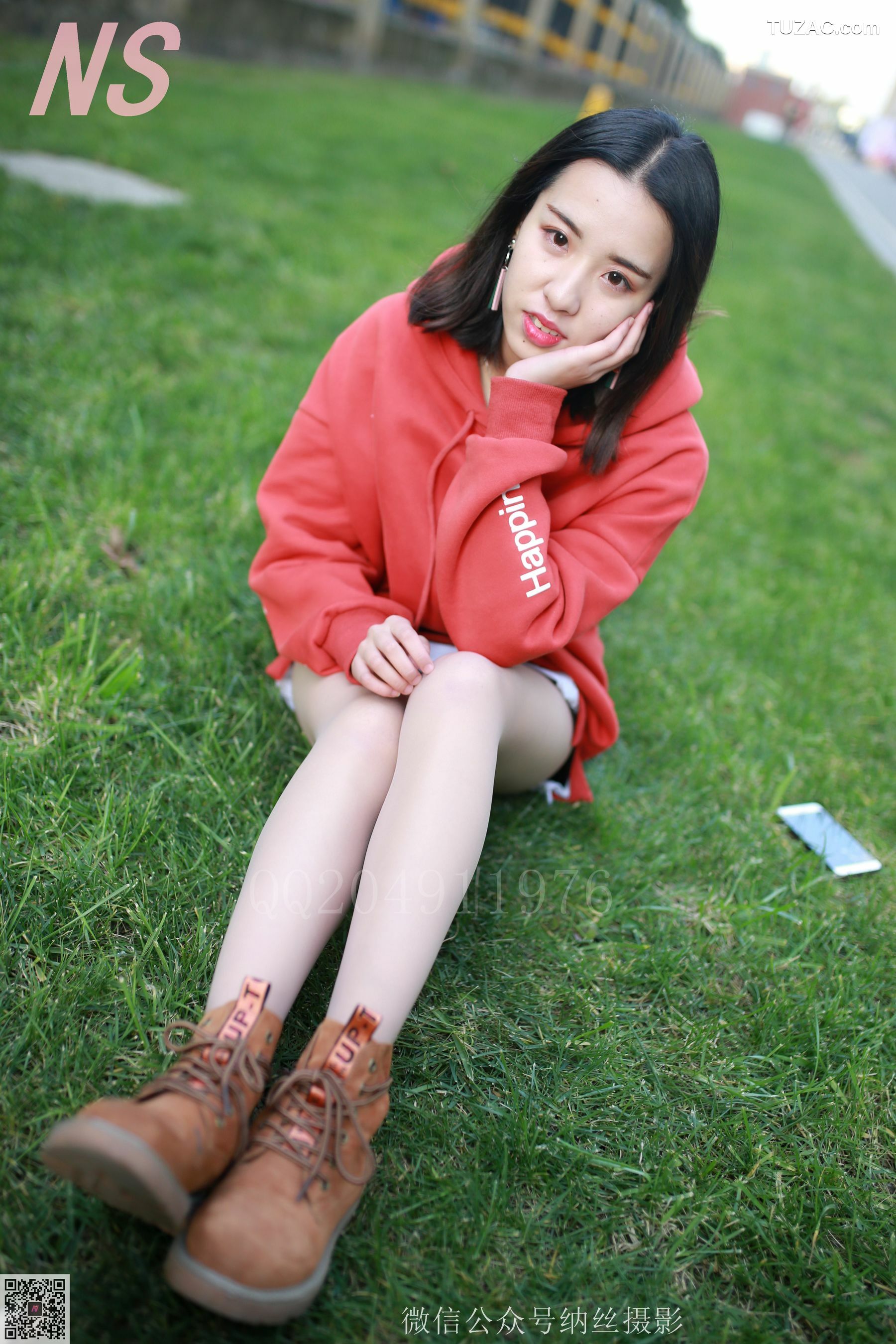 纳丝摄影_乔乔《红色卫衣》 NO.116 写真集[53P]